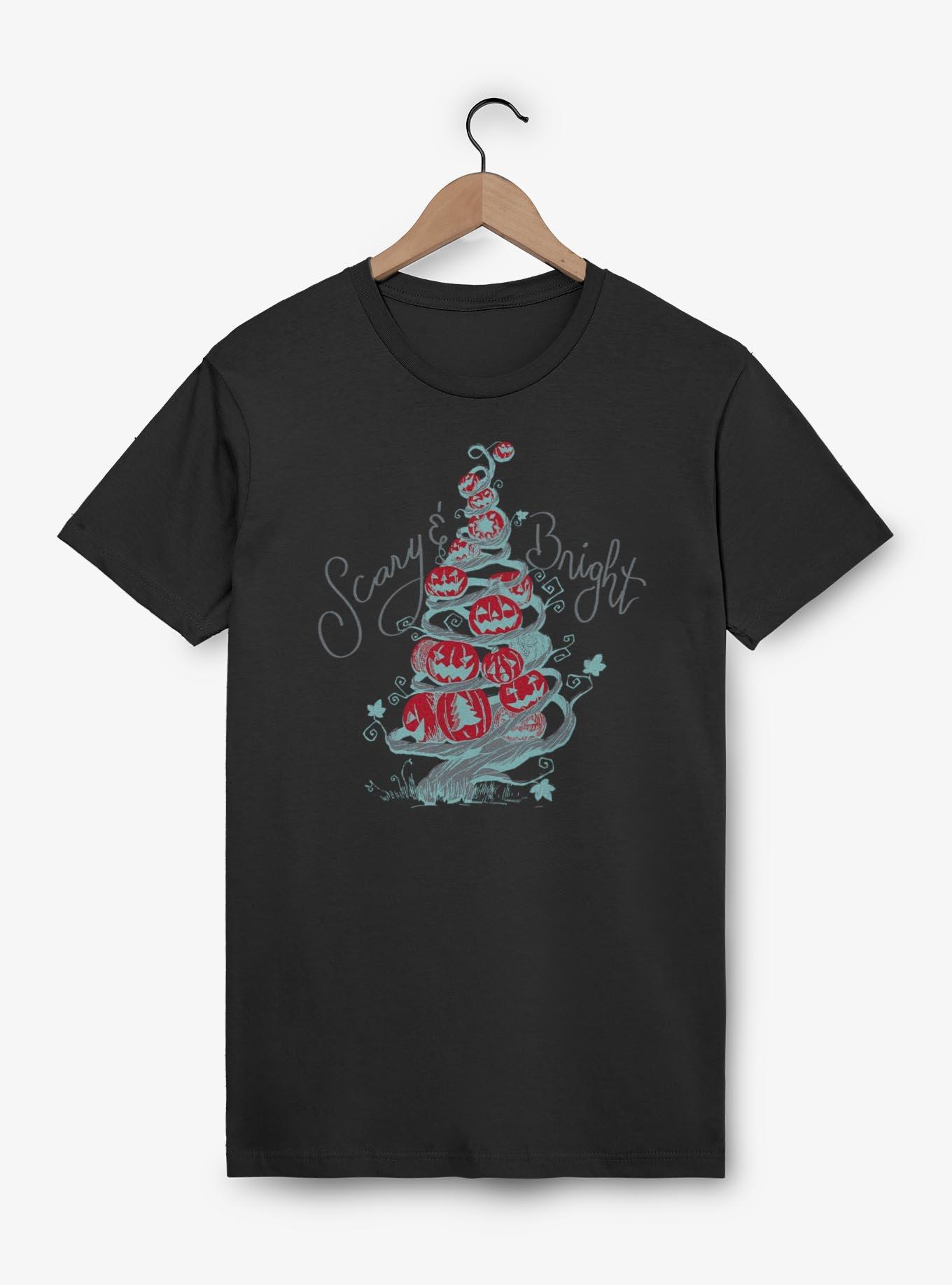 Disney The Nightmare Before Christmas Scary Bright Tree T-Shirt, , hi-res