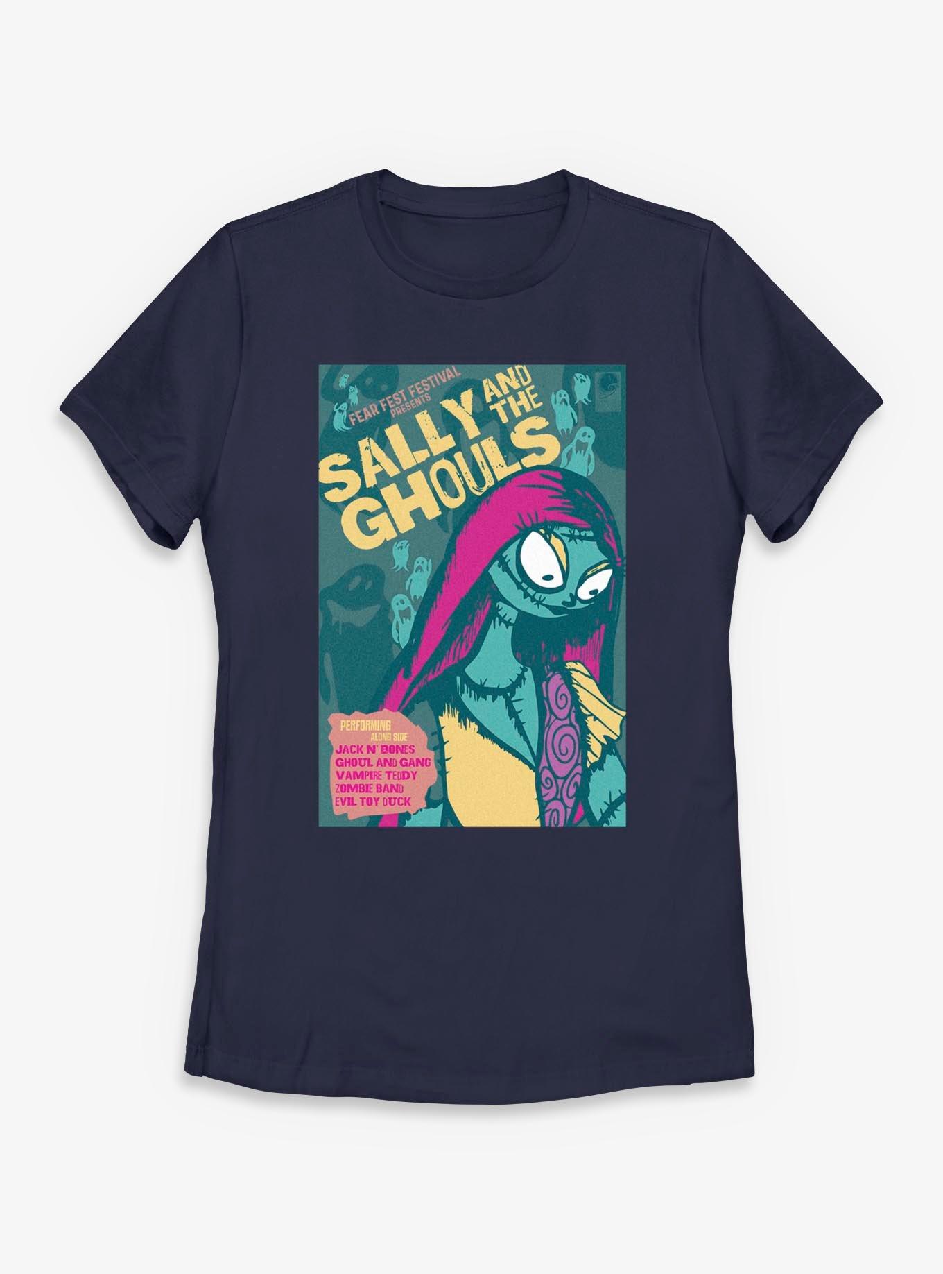 Disney The Nightmare Before Christmas Fear Fest Sally Poster Womens T-Shirt, , hi-res