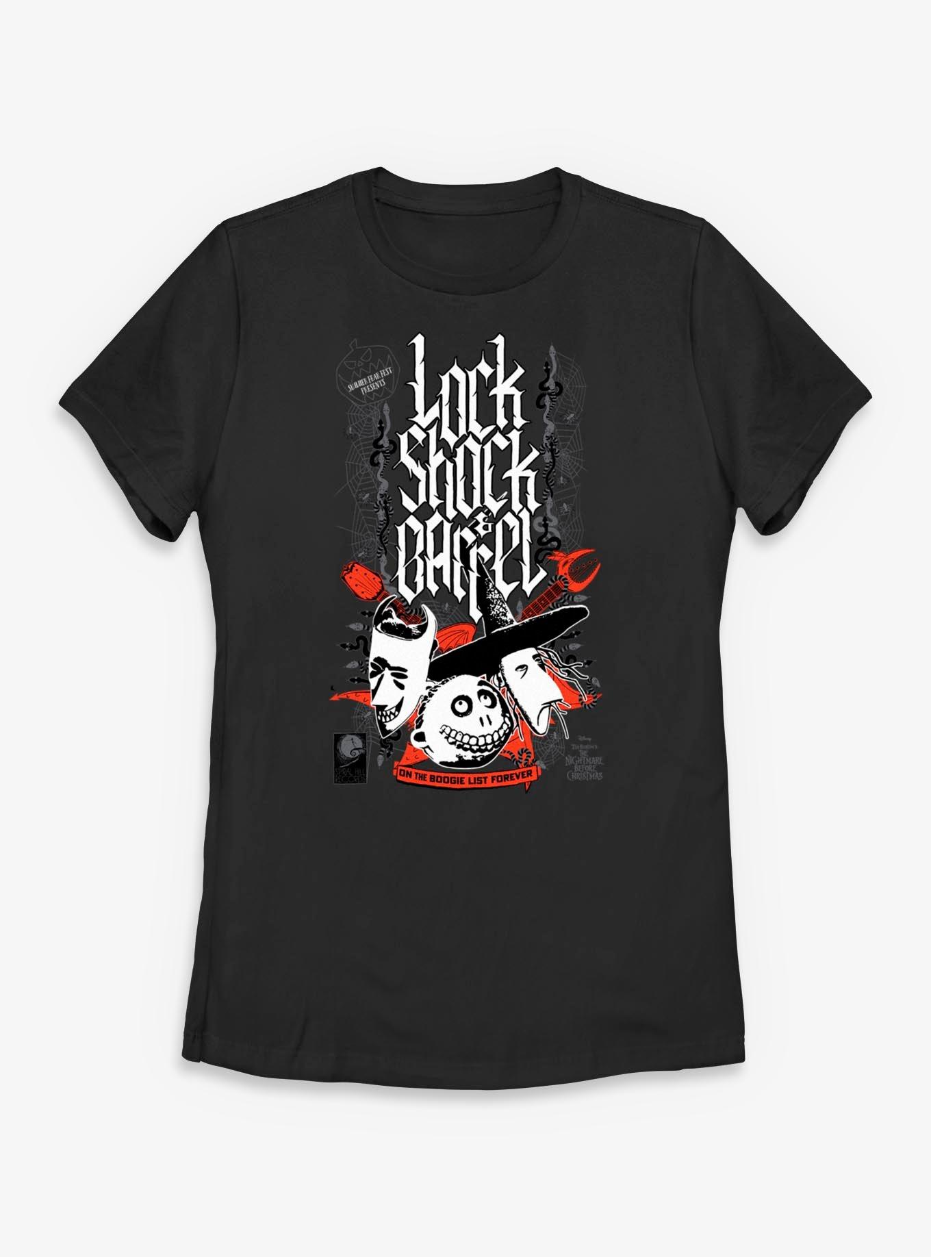 Disney The Nightmare Before Christmas Boogie List Womens T-Shirt, , hi-res