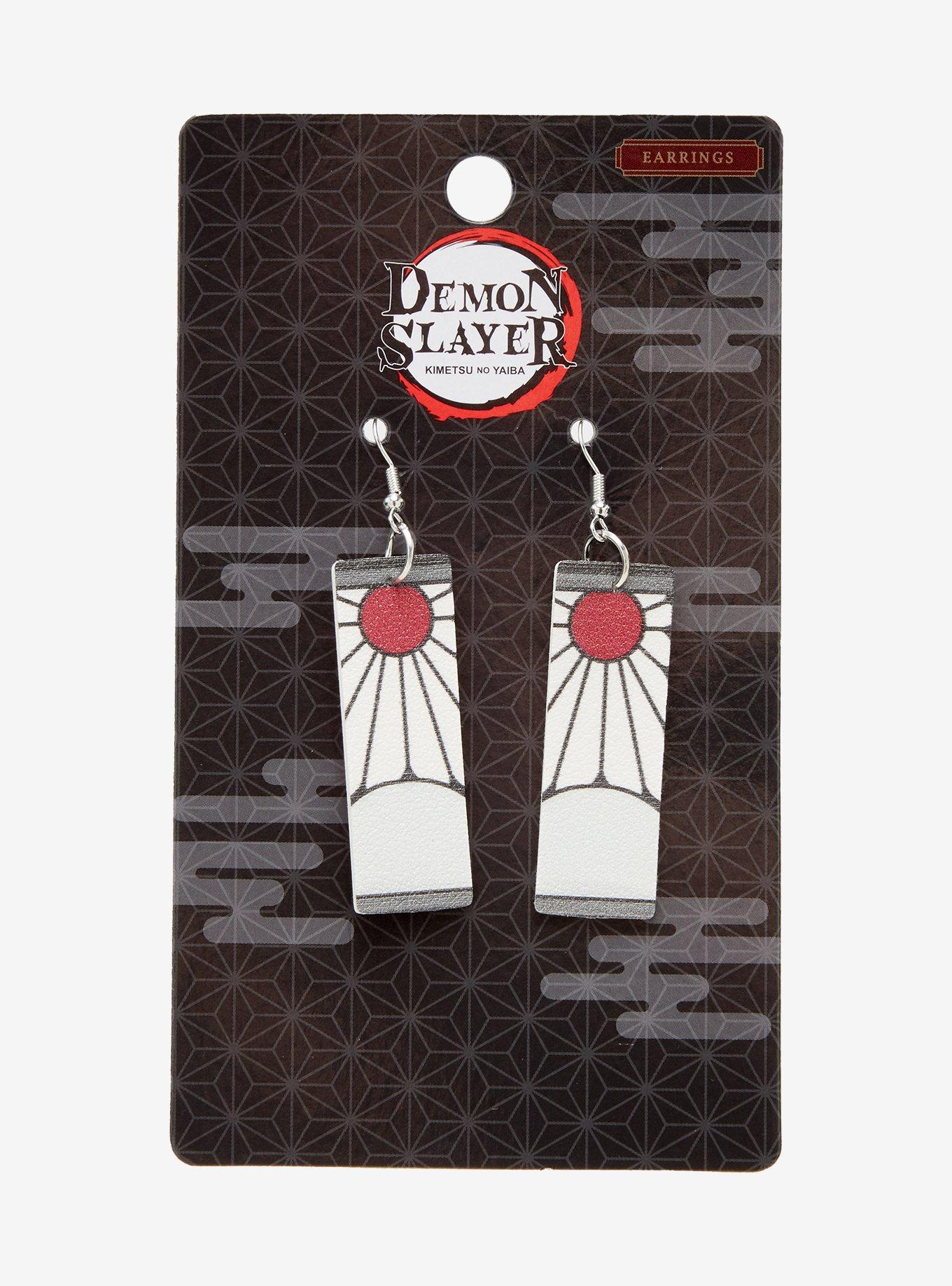 Demon Slayer: Kimetsu no Yaiba Tanjiro Replica Earrings - BoxLunch Exclusive, , hi-res