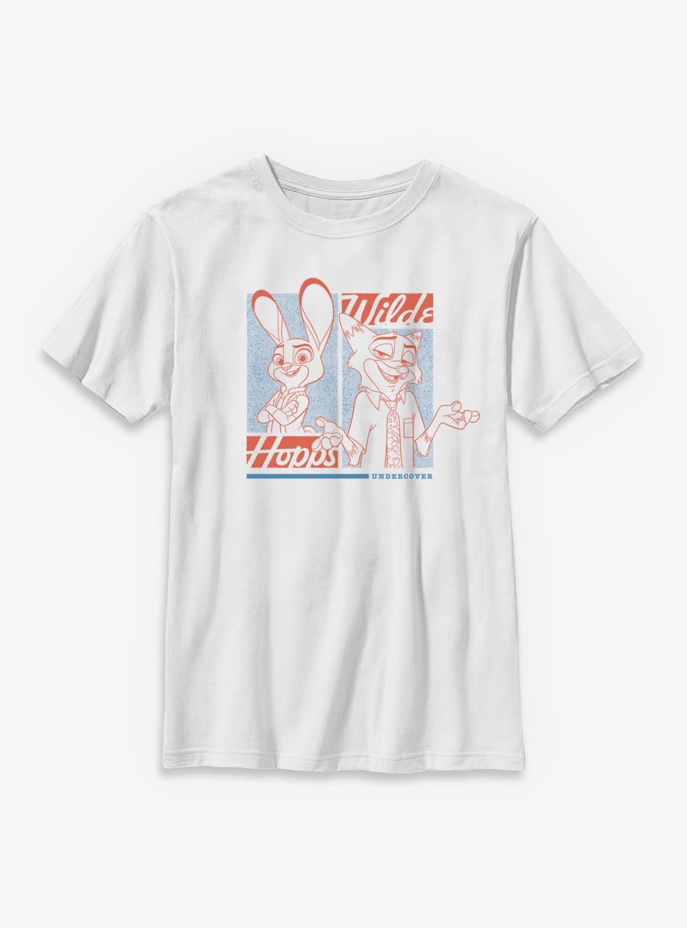 Disney Zootopia 2 Hopps & Wilde Undercover Youth T-Shirt, , hi-res