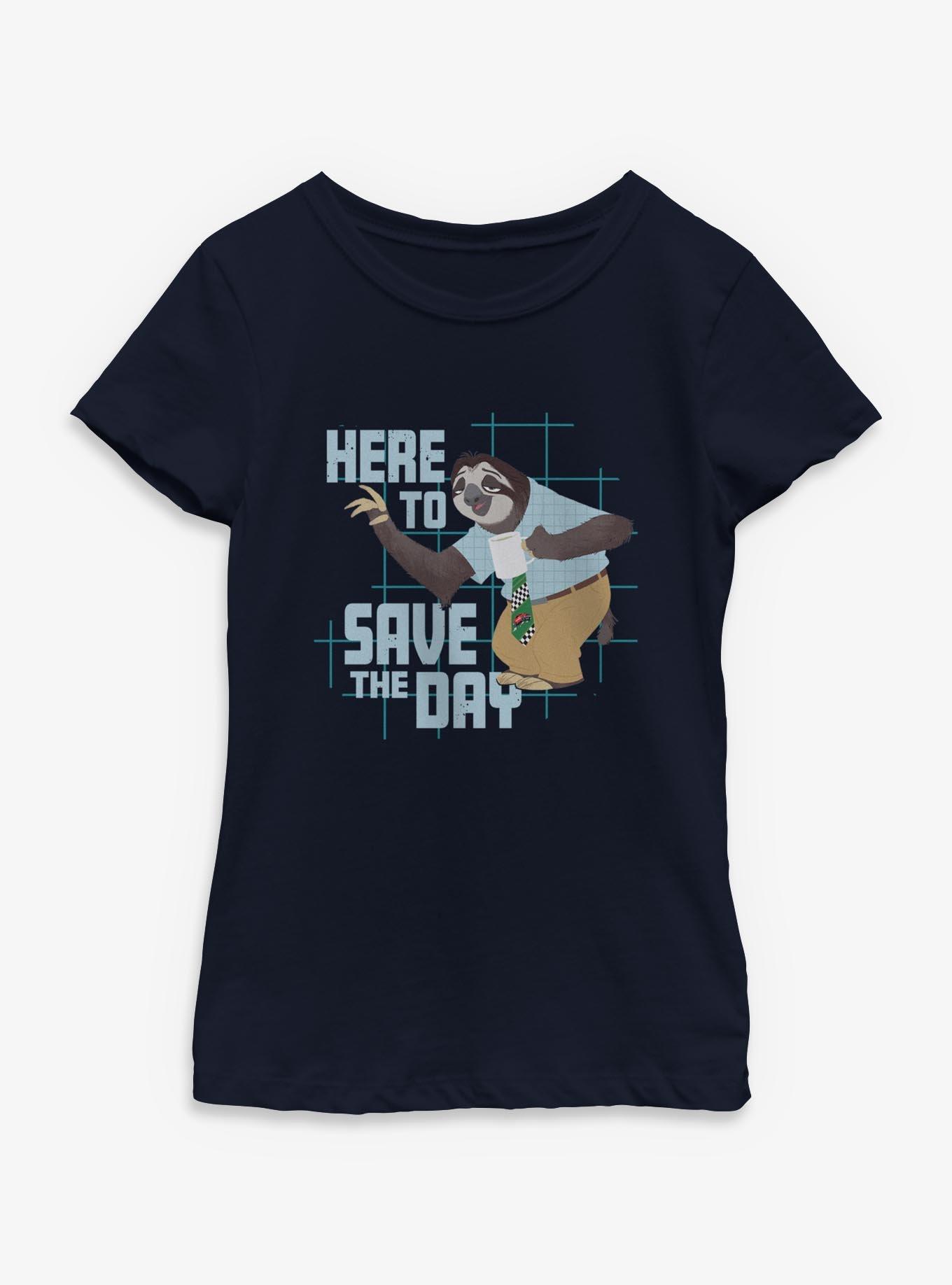 Disney Zootopia 2 Here To Save The Day Flash Youth Girls T-Shirt, , hi-res