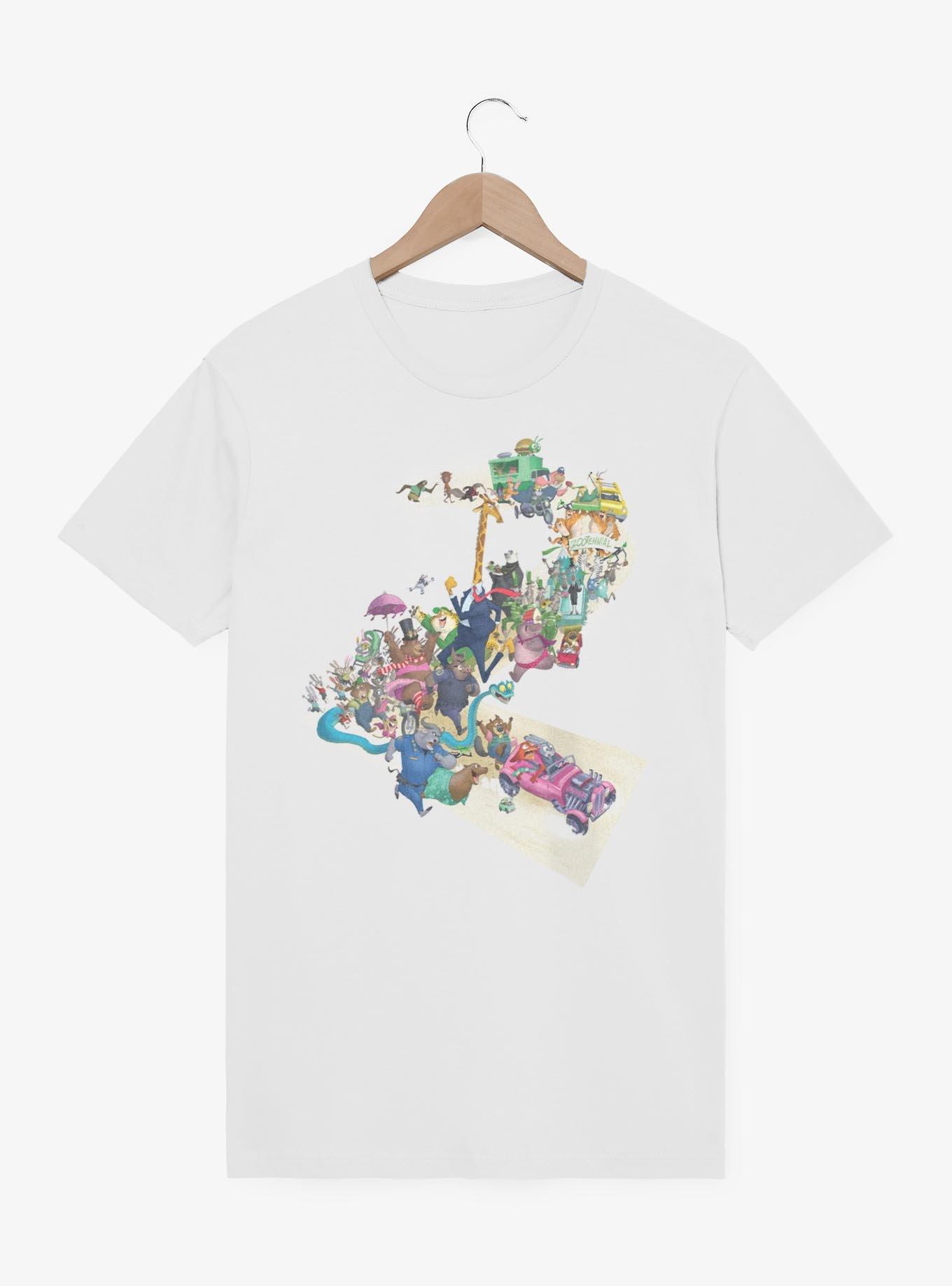 Disney Zootopia 2 City Shaped Two T-Shirt, , hi-res