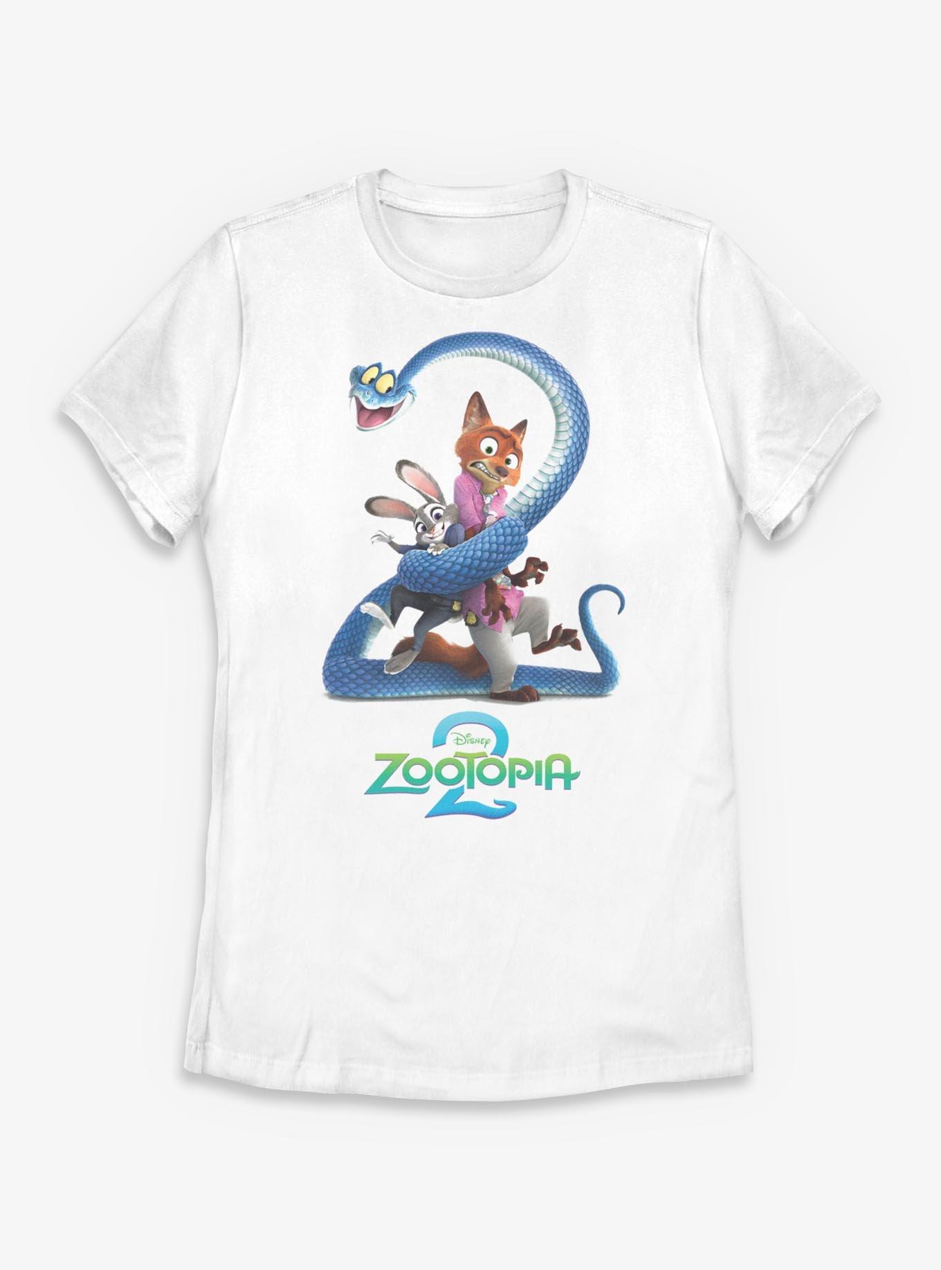 Disney Zootopia 2 Movie Poster Womens T-Shirt, , hi-res