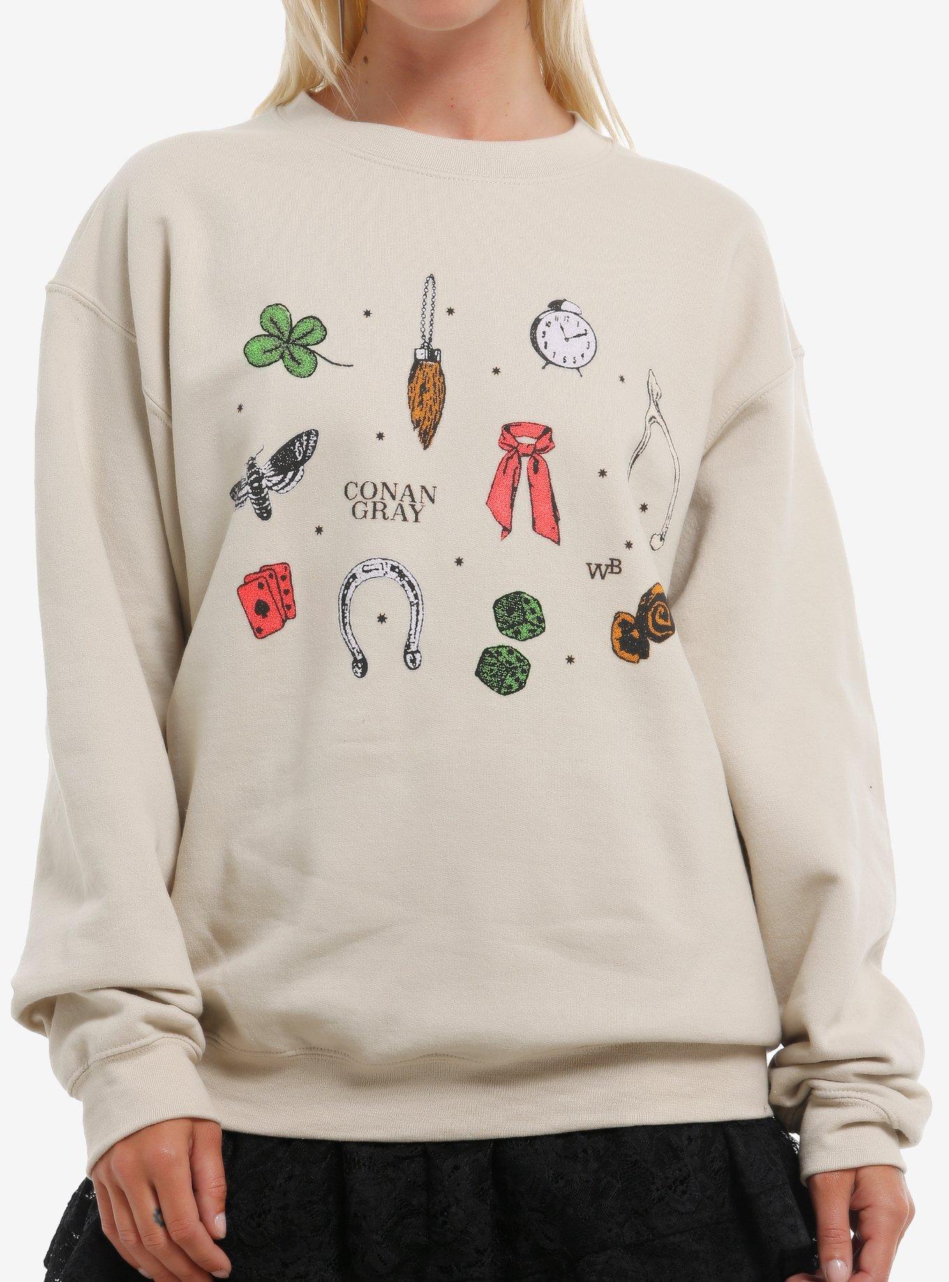 Conan Gray Wishbone Lucky Items Sweatshirt, , hi-res