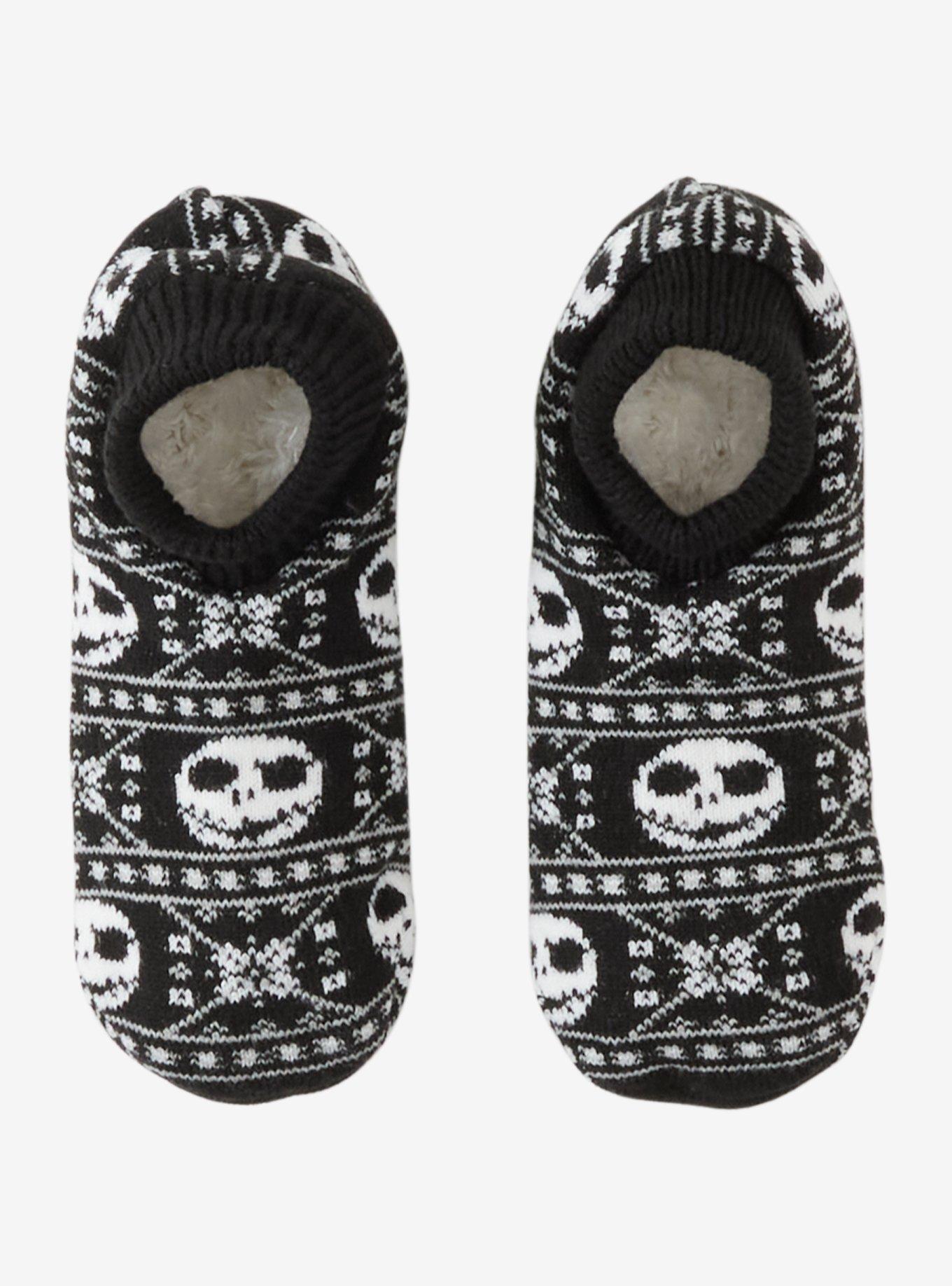 The Nightmare Before Christmas Jack Fair Isle Cozy Slippers, , hi-res