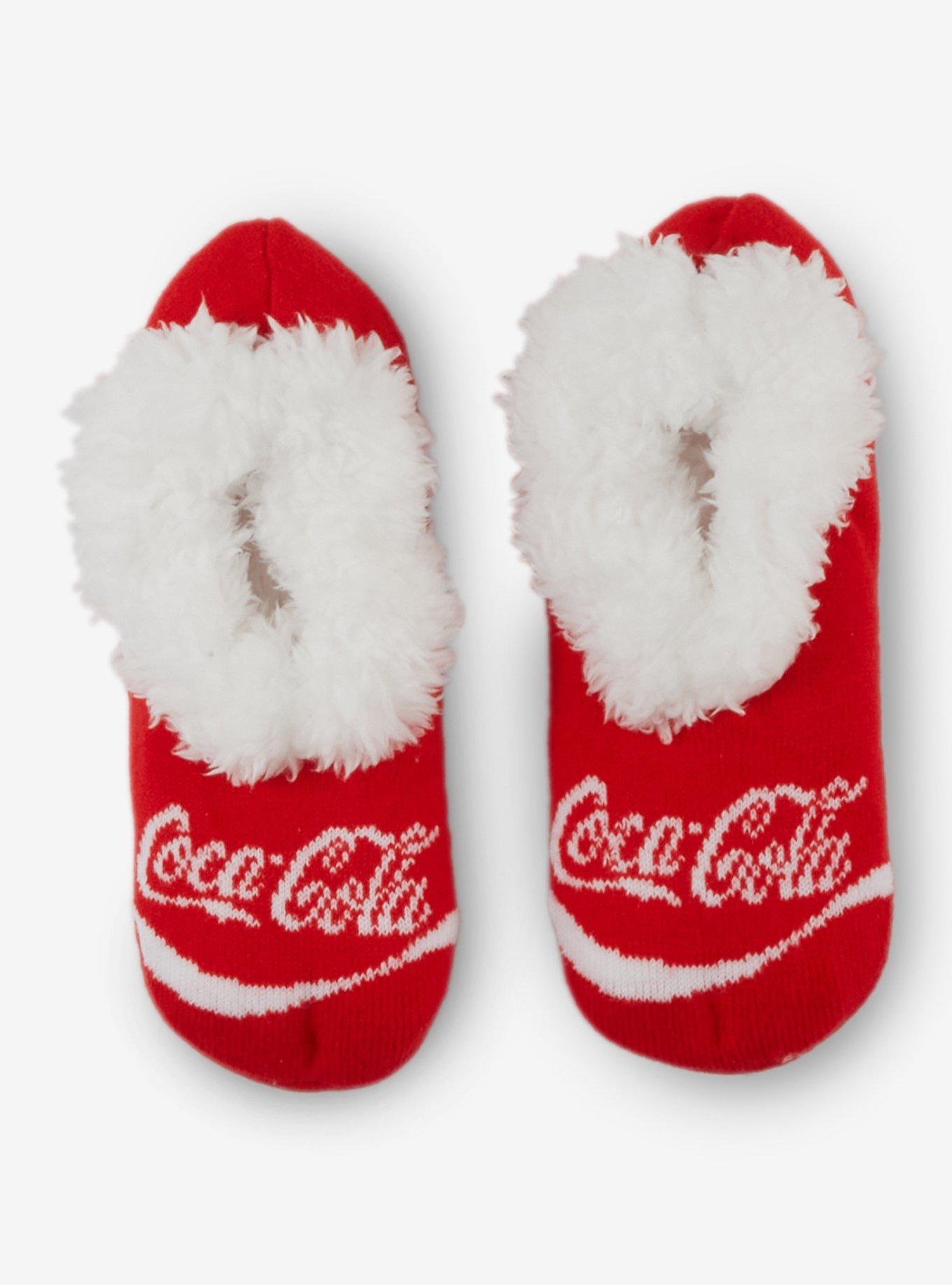 Coca-Cola Cozy Slippers, , hi-res