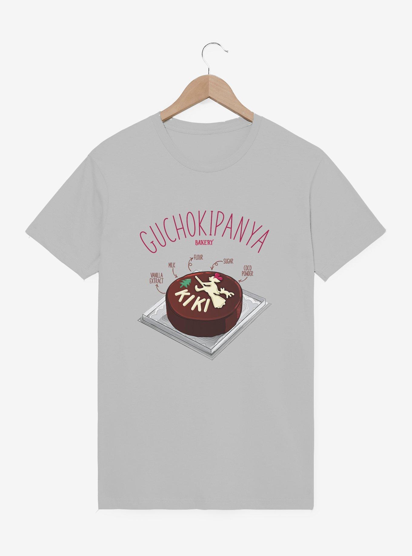 Studio Ghibli Kiki's Delivery Service Guchokipanya Bakery Coco Cake Ingredients T-Shirt, , hi-res