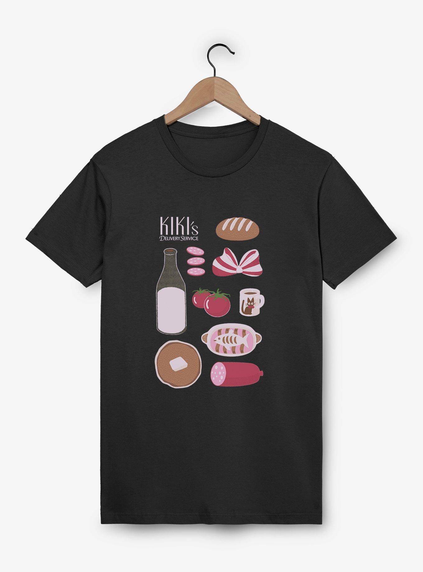 Studio Ghibli Kiki's Delivery Service Essential Foods T-Shirt, , hi-res