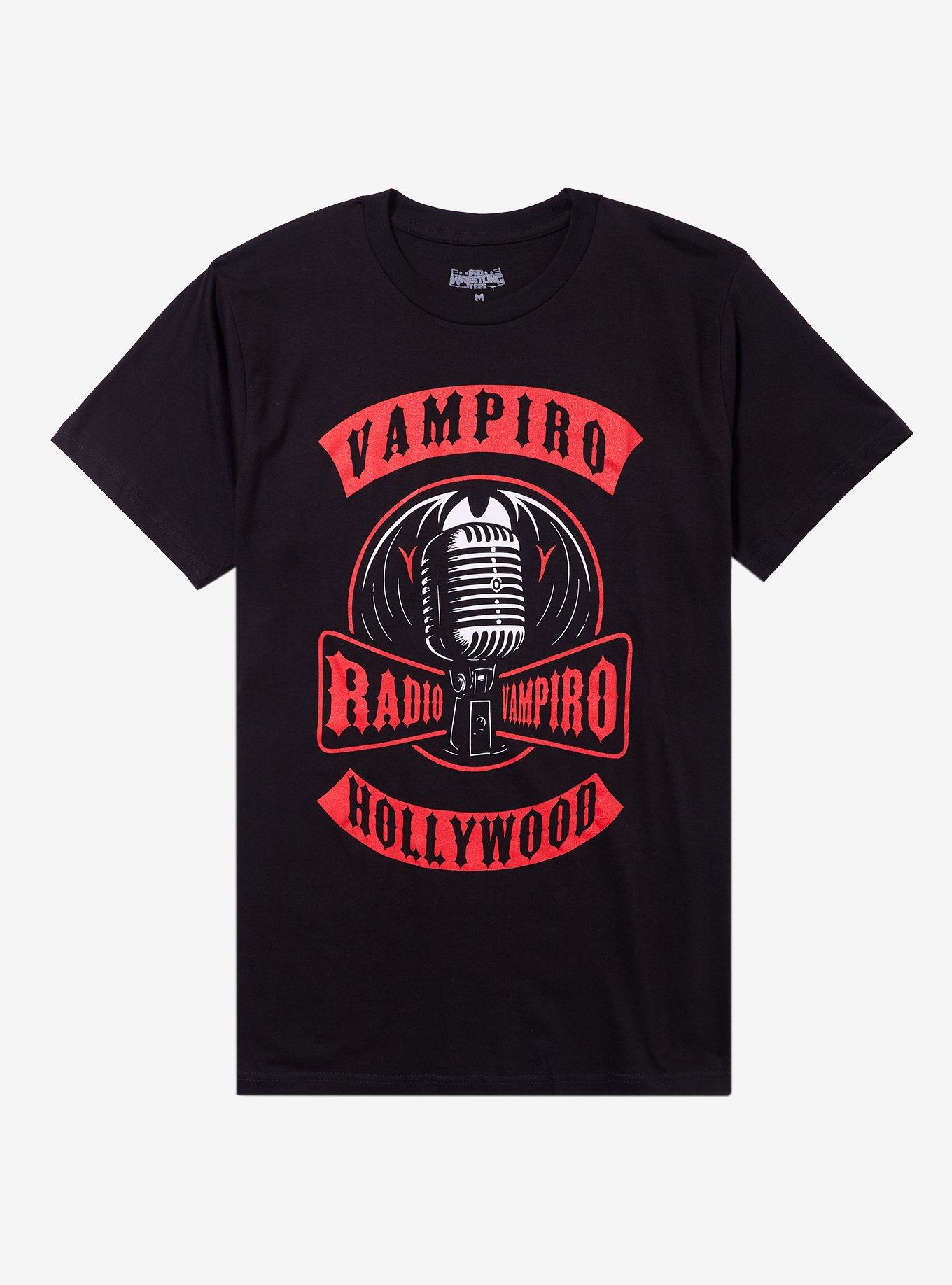 Pro Wrestling Vampiro Radio Vampiro T-Shirt, , hi-res