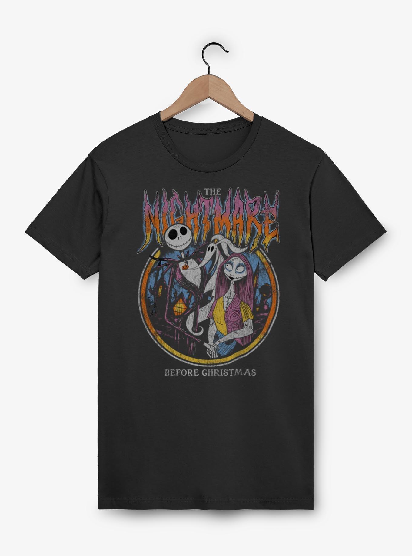 Disney The Nightmare Before Christmas Nightmare Metal Circle T-Shirt, , hi-res