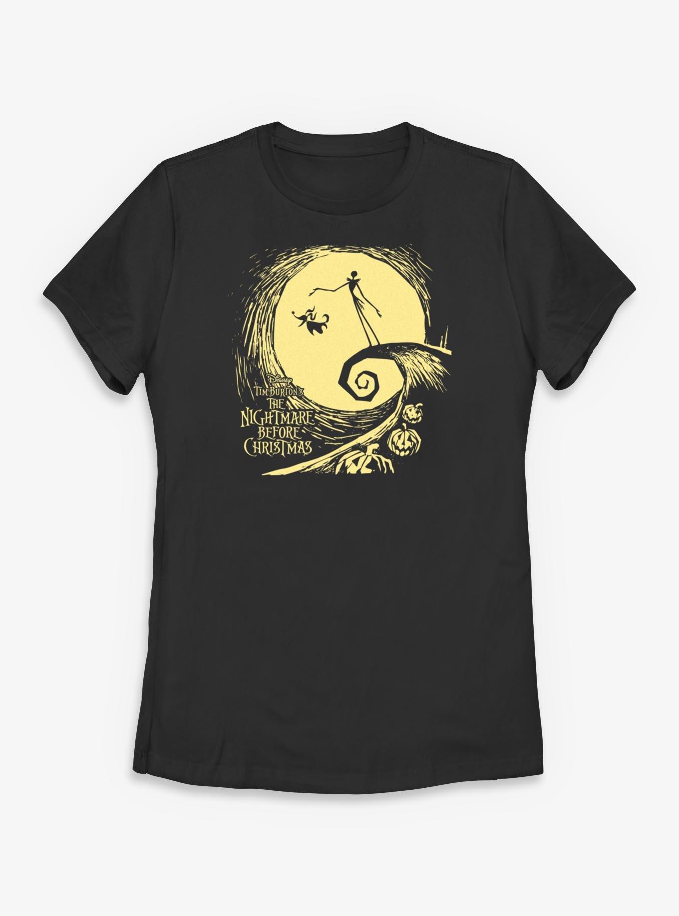 Disney The Nightmare Before Christmas Jack Zero Hill Womens T-Shirt, , hi-res