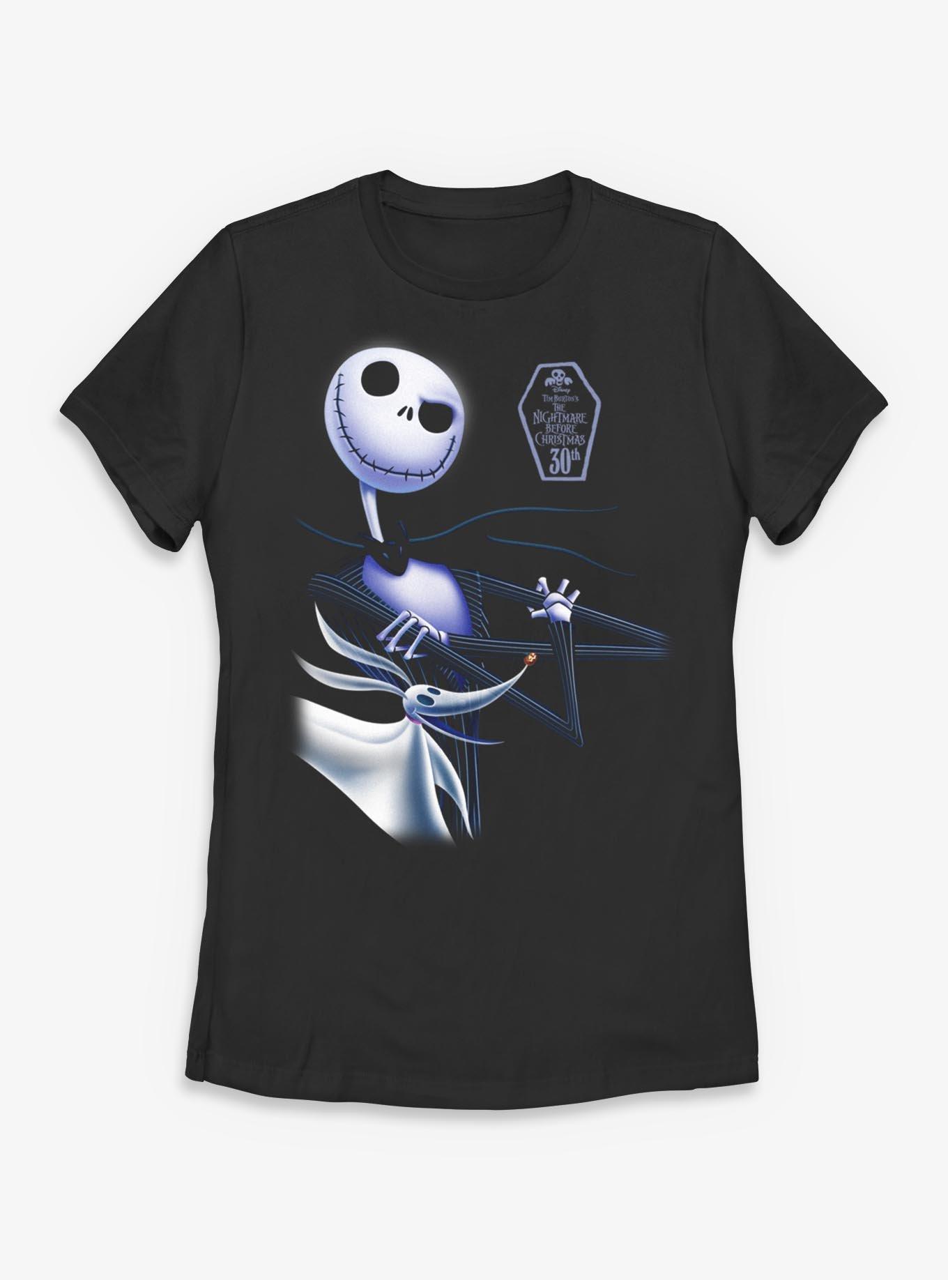 Disney The Nightmare Before Christmas Jack Profile Womens T-Shirt, , hi-res