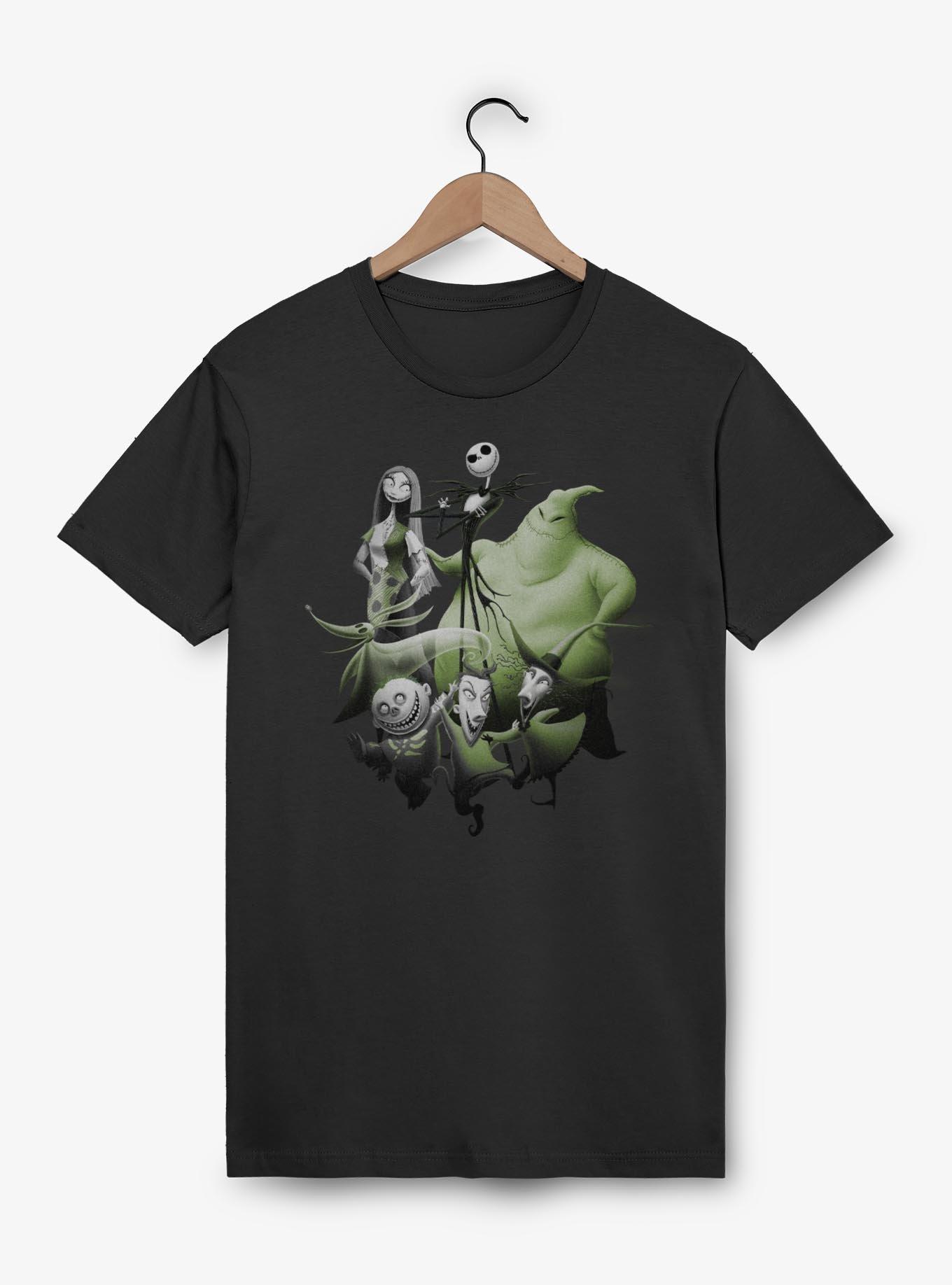 Disney The Nightmare Before Christmas Character Group Shot T-Shirt, , hi-res