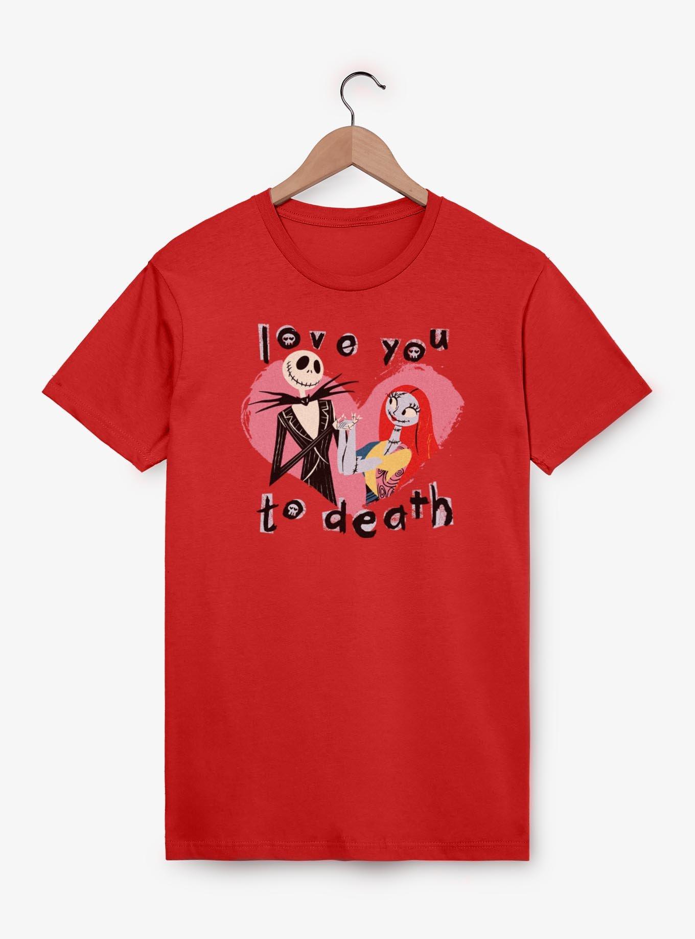 Disney The Nightmare Before Christmas Love You To Death T-Shirt, , hi-res