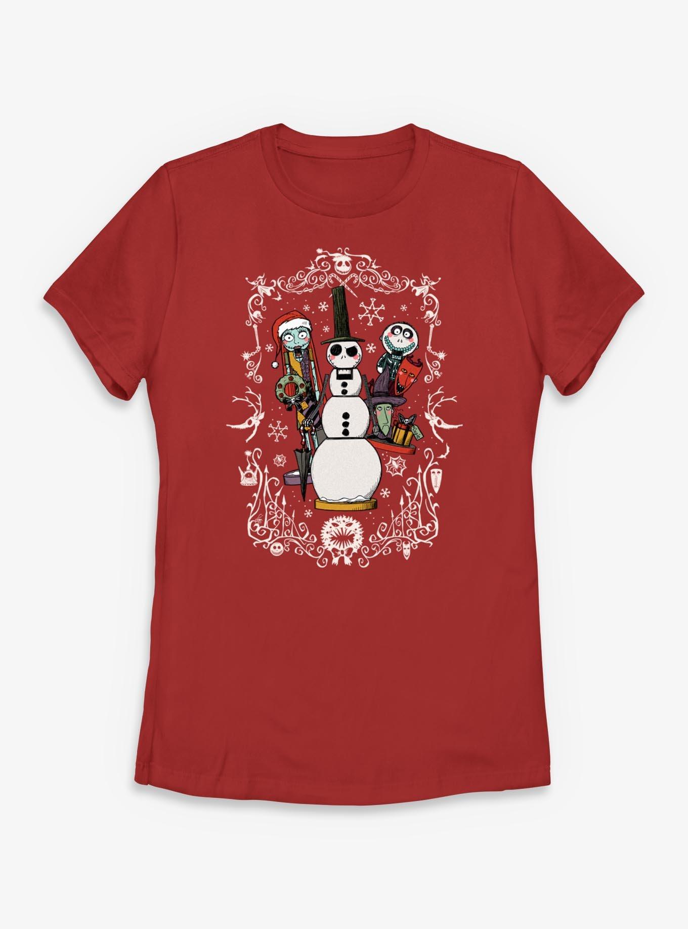 Disney The Nightmare Before Christmas Scary Christmas Womens T-Shirt, , hi-res
