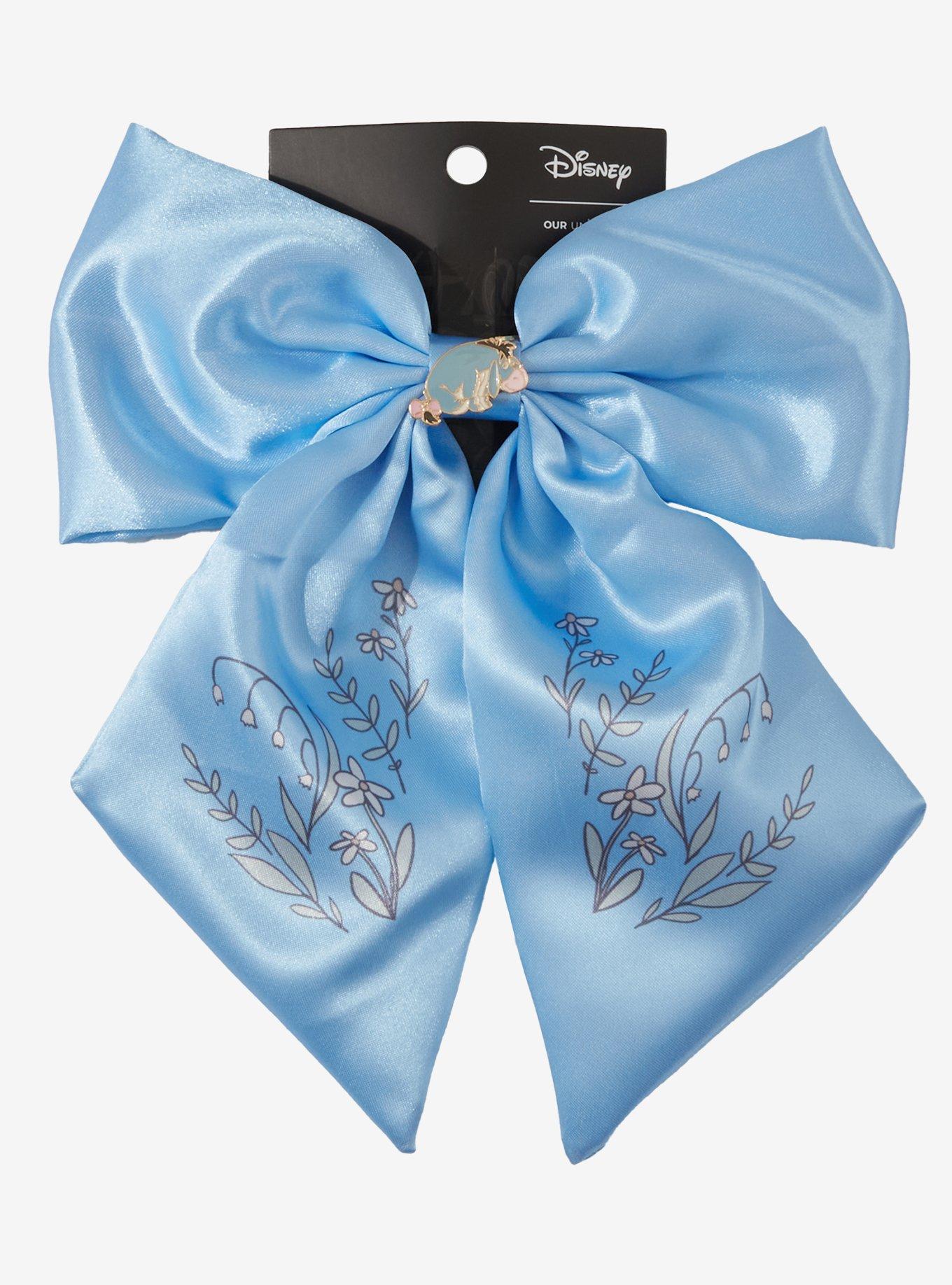 Disney Winnie the Pooh Eeyore Floral Hair Bow - BoxLunch Exclusive, , hi-res