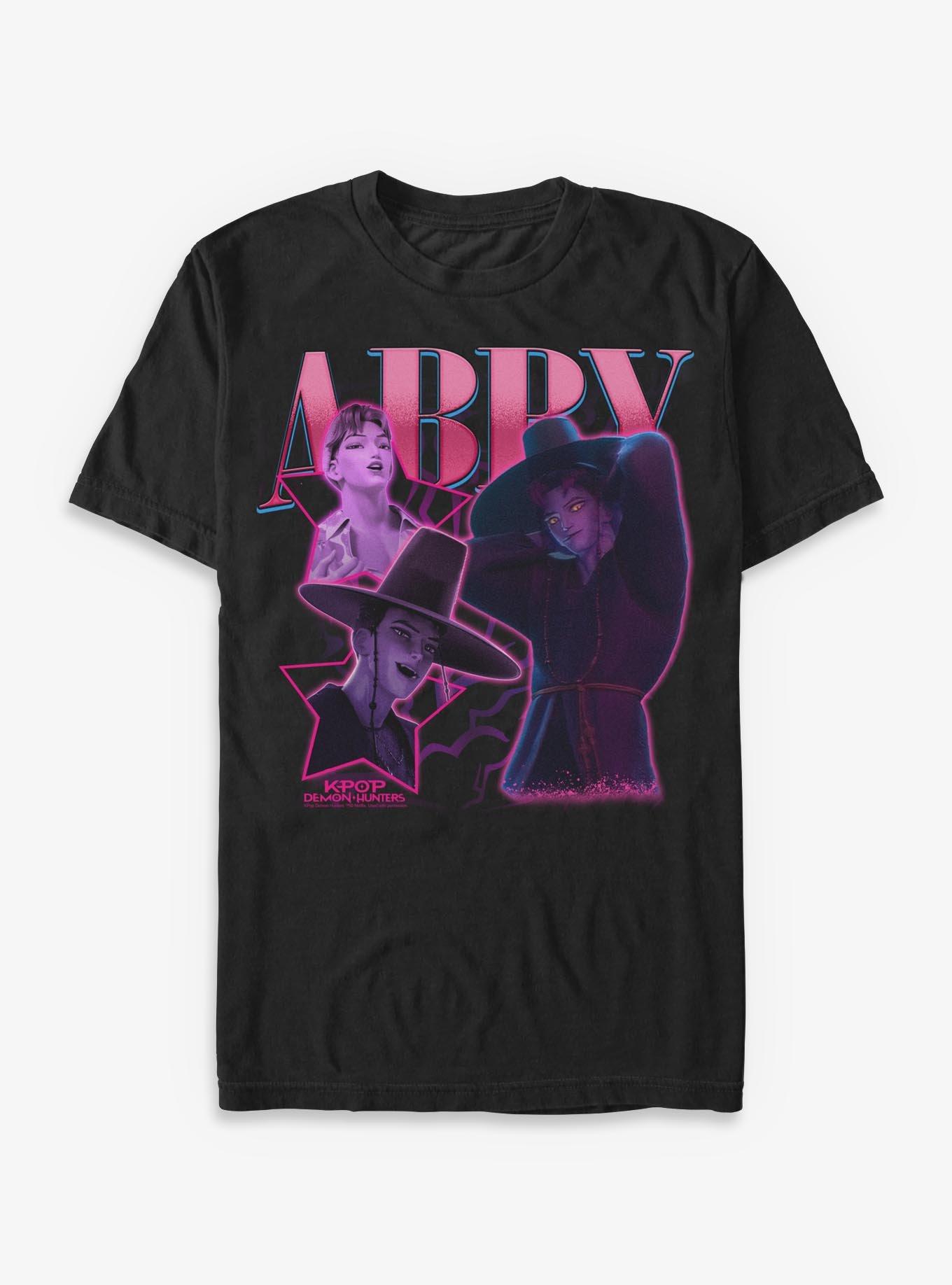KPop Demon Hunters Saja Boys Abby Collage T-Shirt