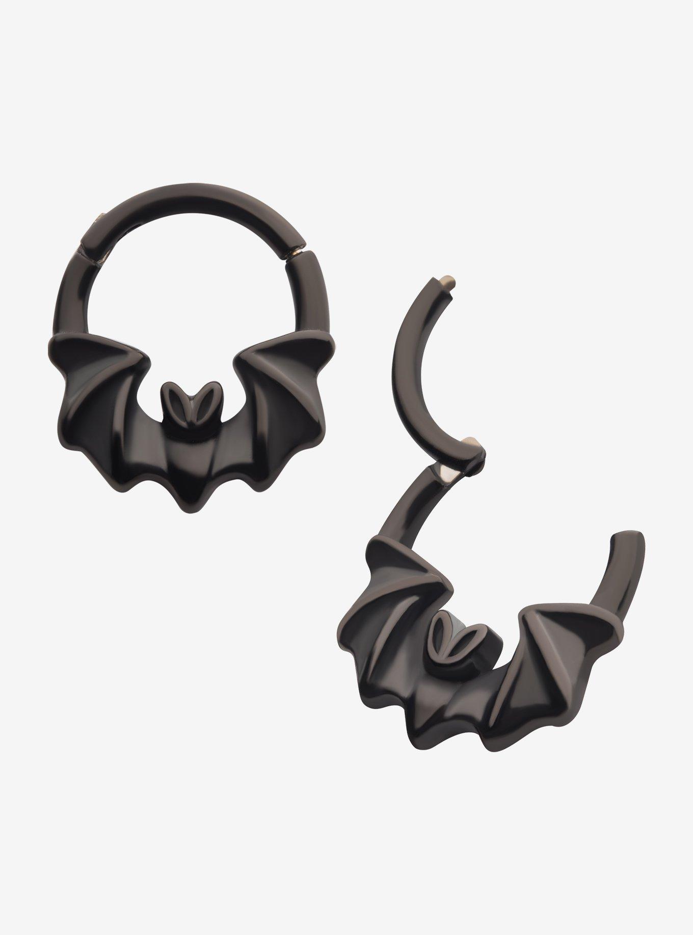 Steel Black Bat Hinged Clicker, , hi-res