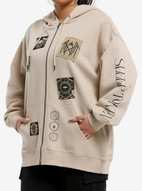 Sleep Token Even In Arcadia Crest Patches Hoodie | Hot Topic