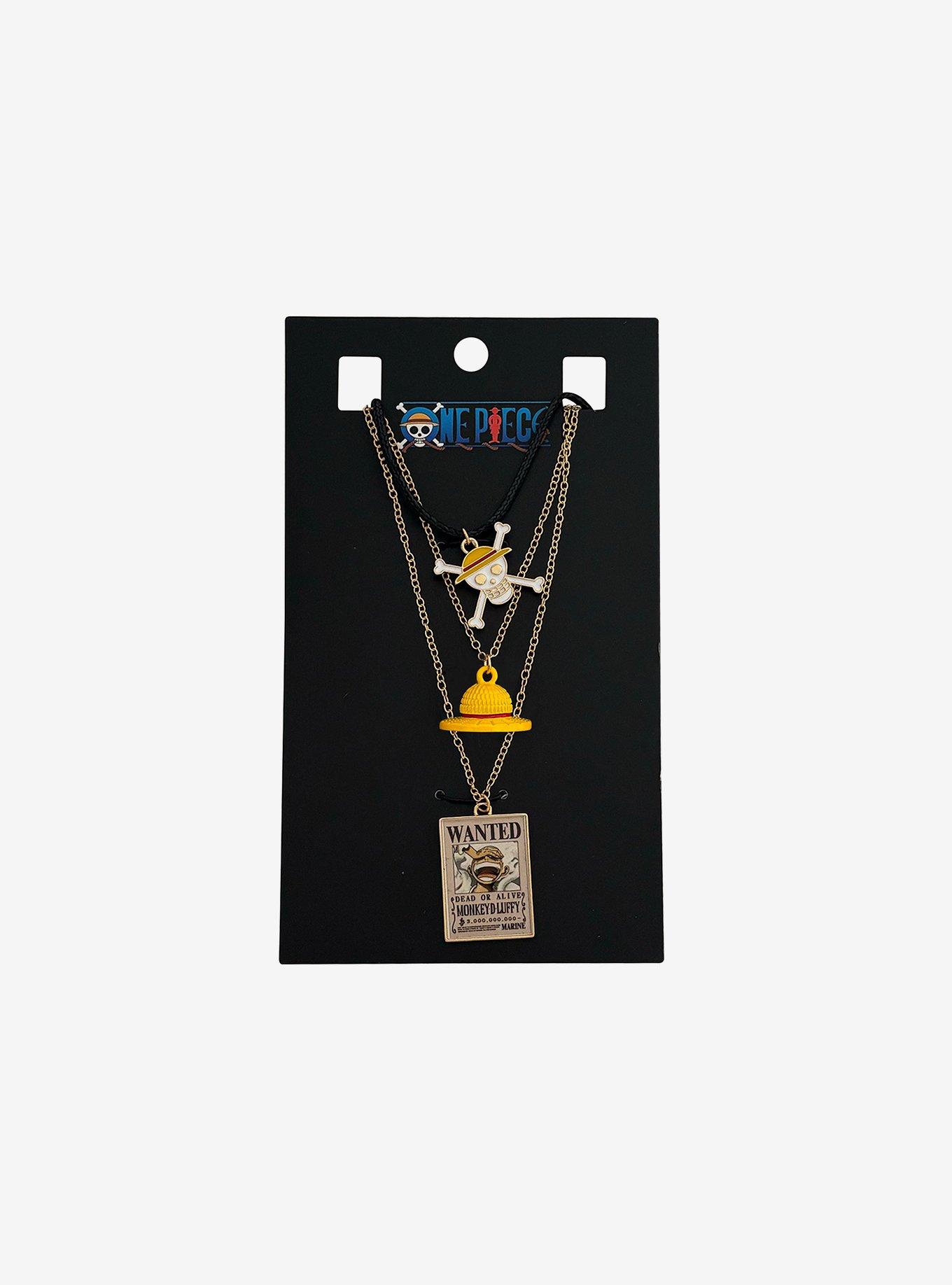 One Piece Luffy Necklace Set, , hi-res
