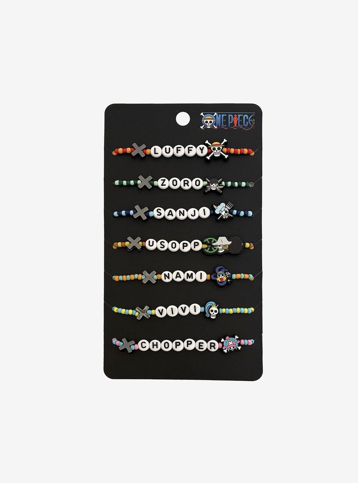 One Piece Alabasta Arc Bead Bracelet Set | Hot Topic
