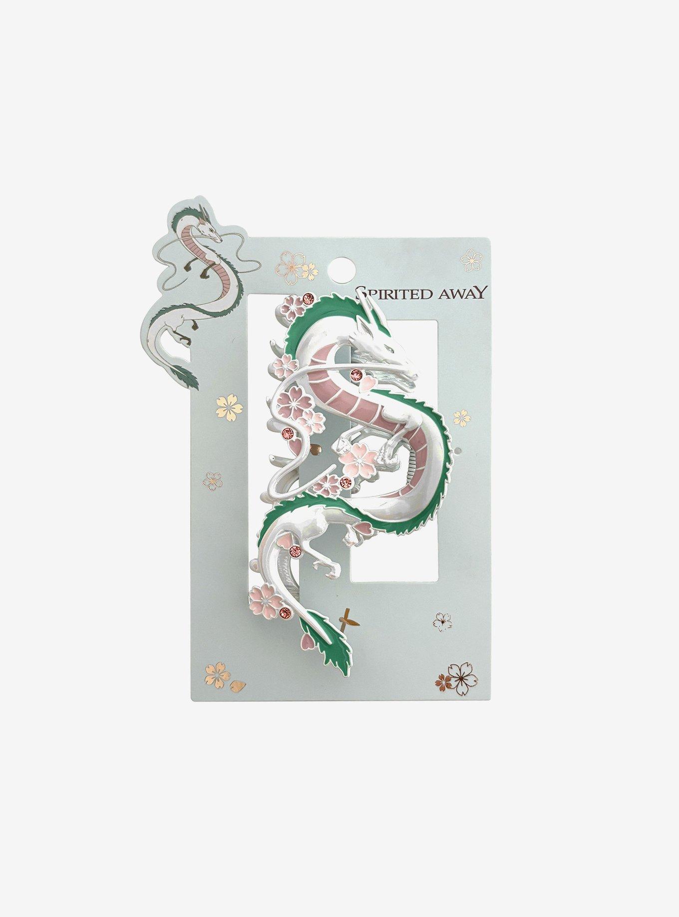 Studio Ghibli&reg; Spirited Away Haku Sakura Claw Hair Clip, , hi-res