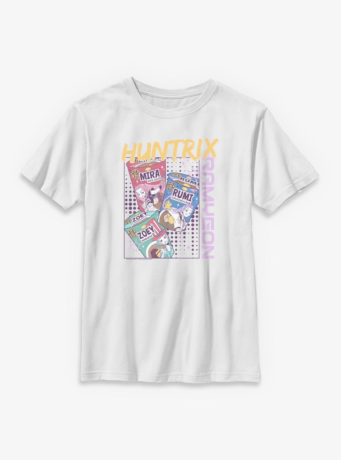 KPop Demon Hunters Huntrix Ramyeon Ramen Youth T-Shirt, , hi-res