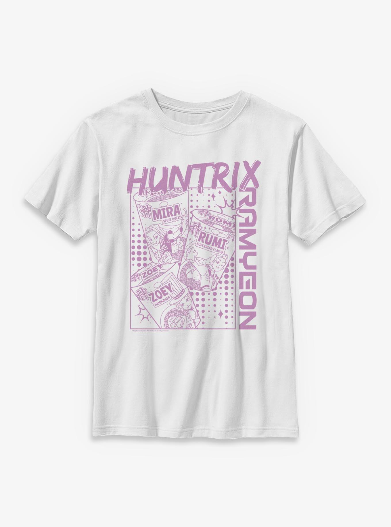 KPop Demon Hunters Huntrix Ramyeon Ramen Youth T-Shirt, , hi-res