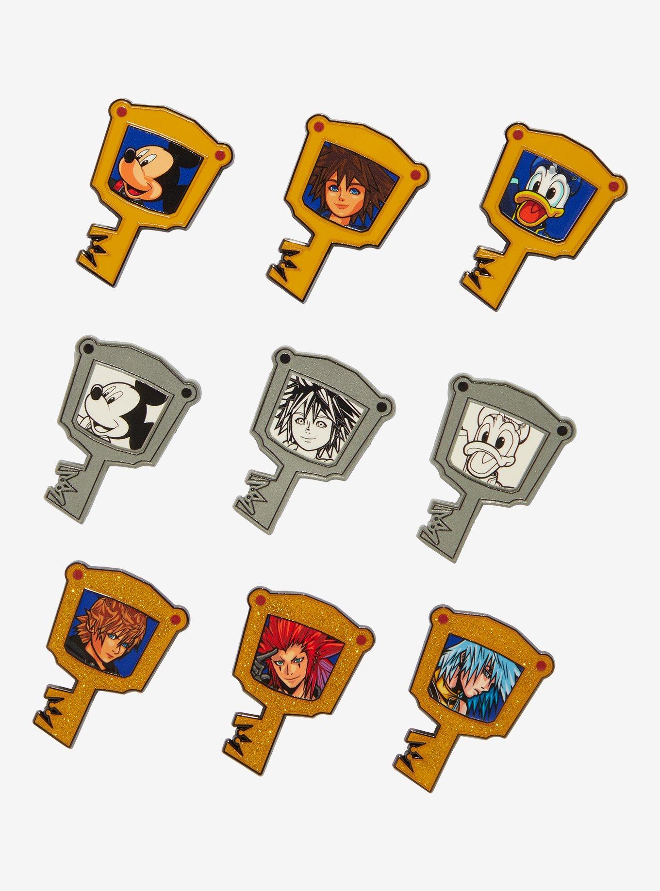 FiGPiN Disney Kingdom Hearts Character Keys Blind Box Pin, , hi-res