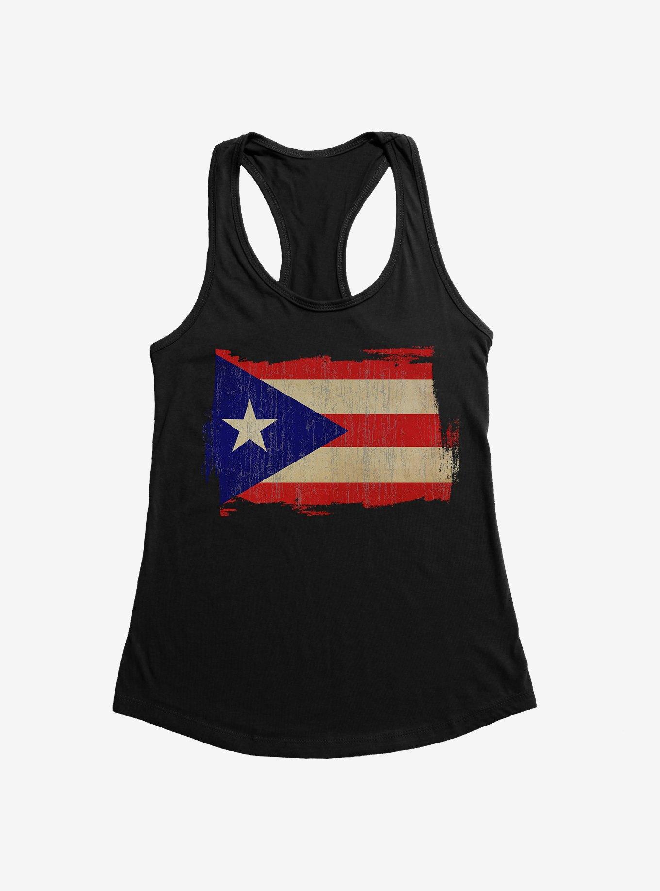 Puerto Rico Flag Girls Tank