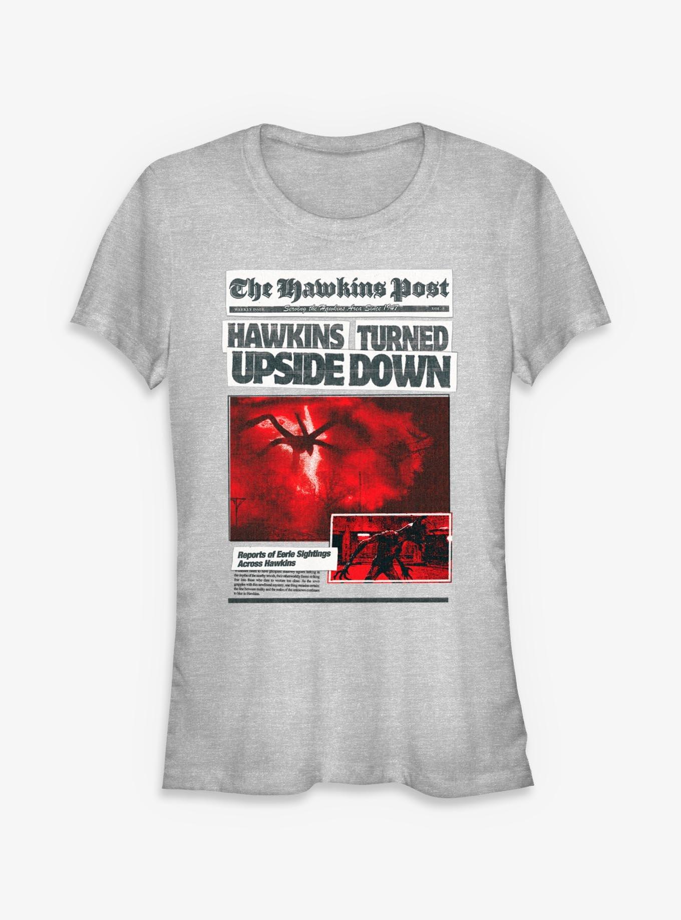 Stranger Things The Hawkins Post Girls T-Shirt, , hi-res