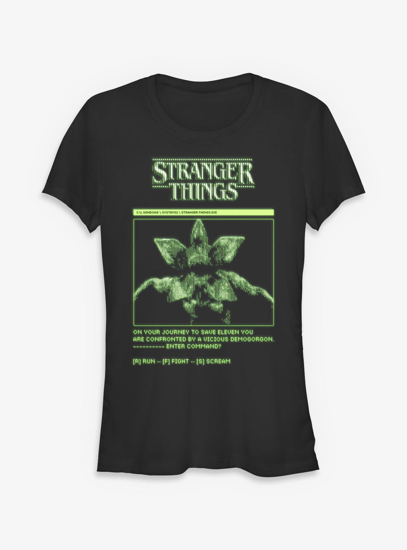 Stranger Things Demogorgon Game Journey Girls T-Shirt