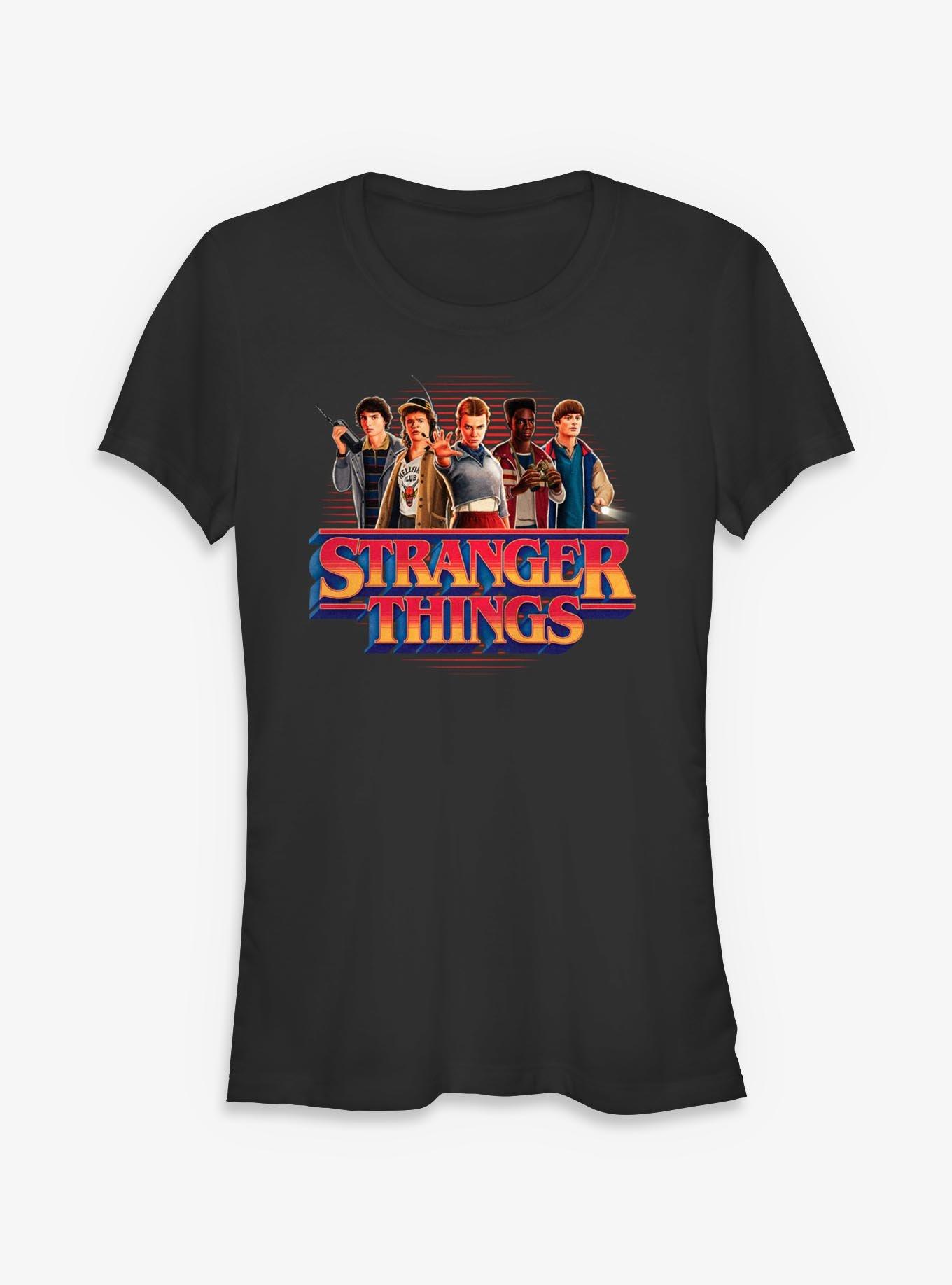 Stranger Things Crew Girls T-Shirt