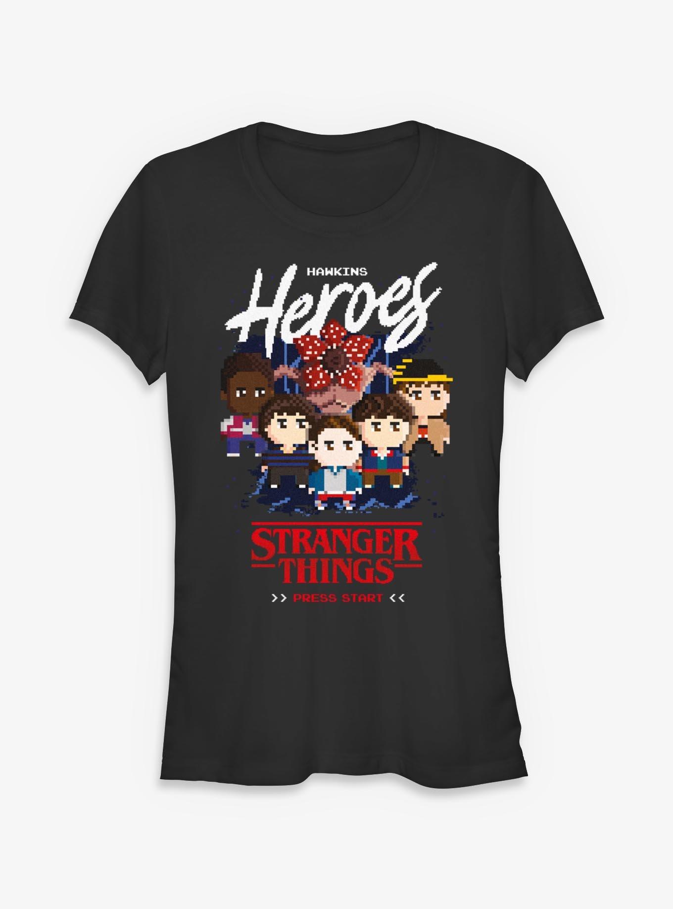 Stranger Things Hawkins Heroes Girls T-Shirt, , hi-res