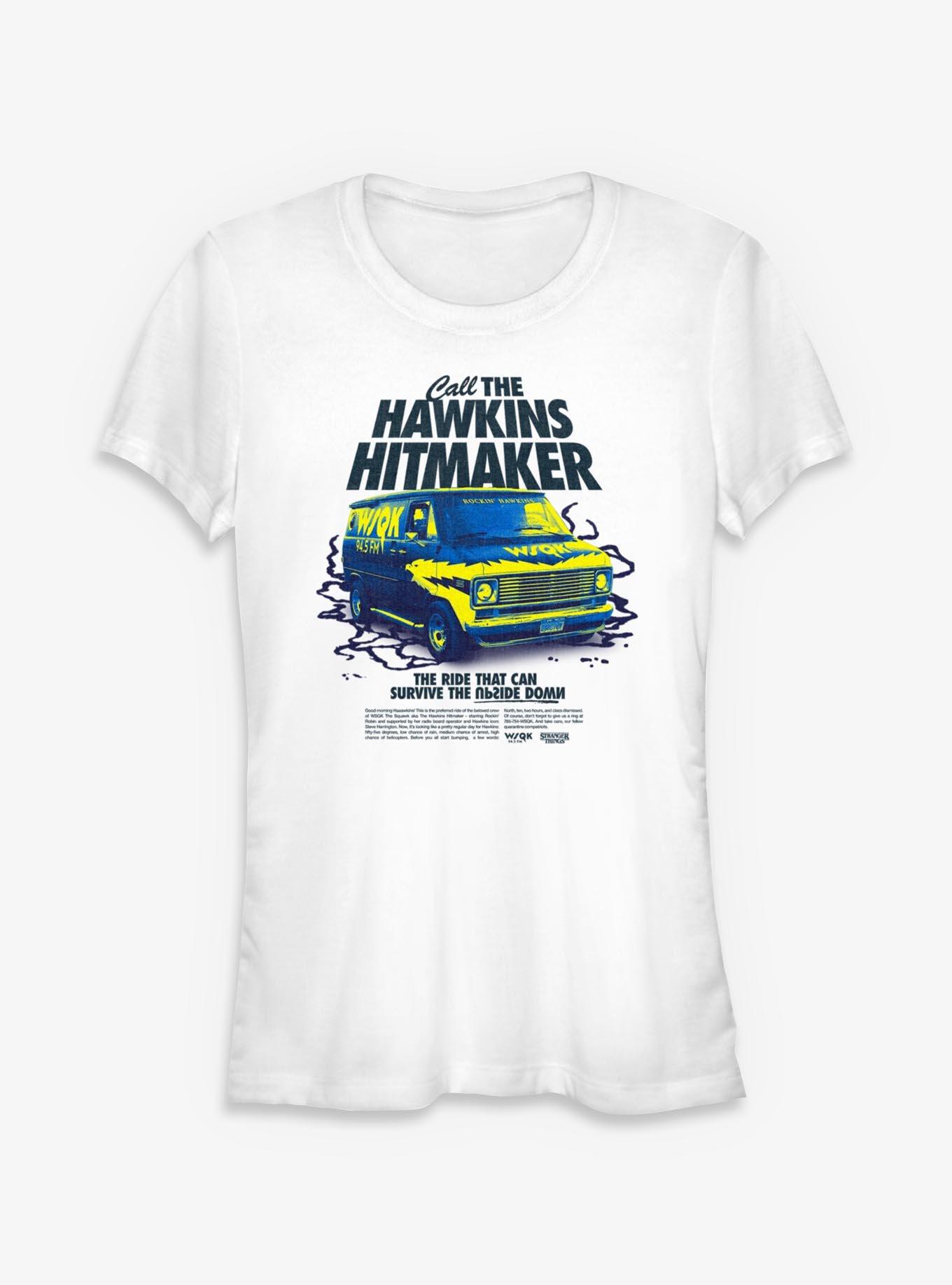 Stranger Things Call The Hawkins Hitmaker Girls T-Shirt, , hi-res