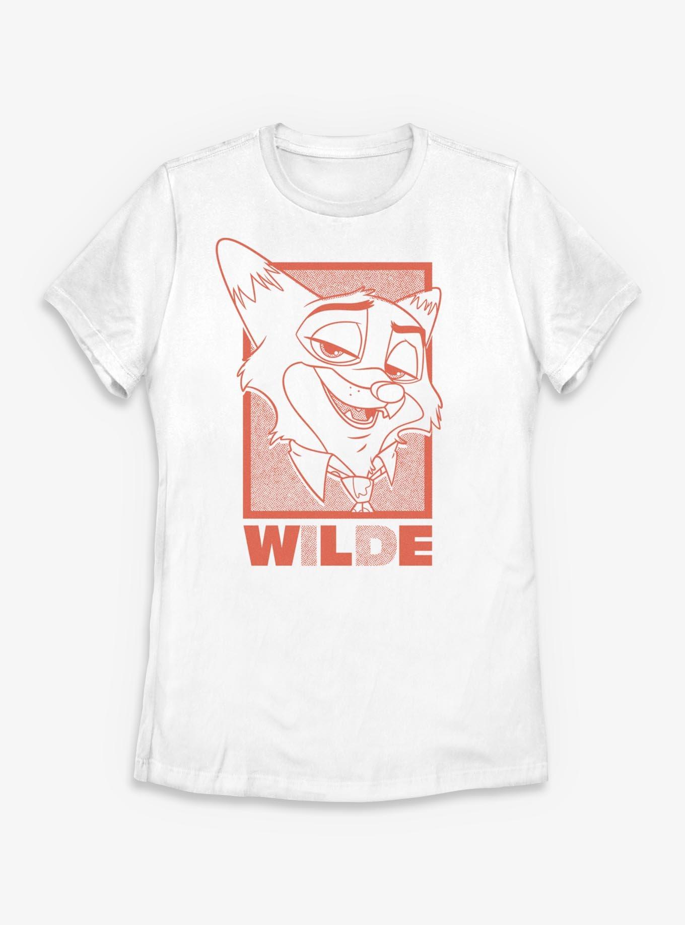 Disney Zootopia 2 Wilde Womens T-Shirt, WHITE, hi-res view 1