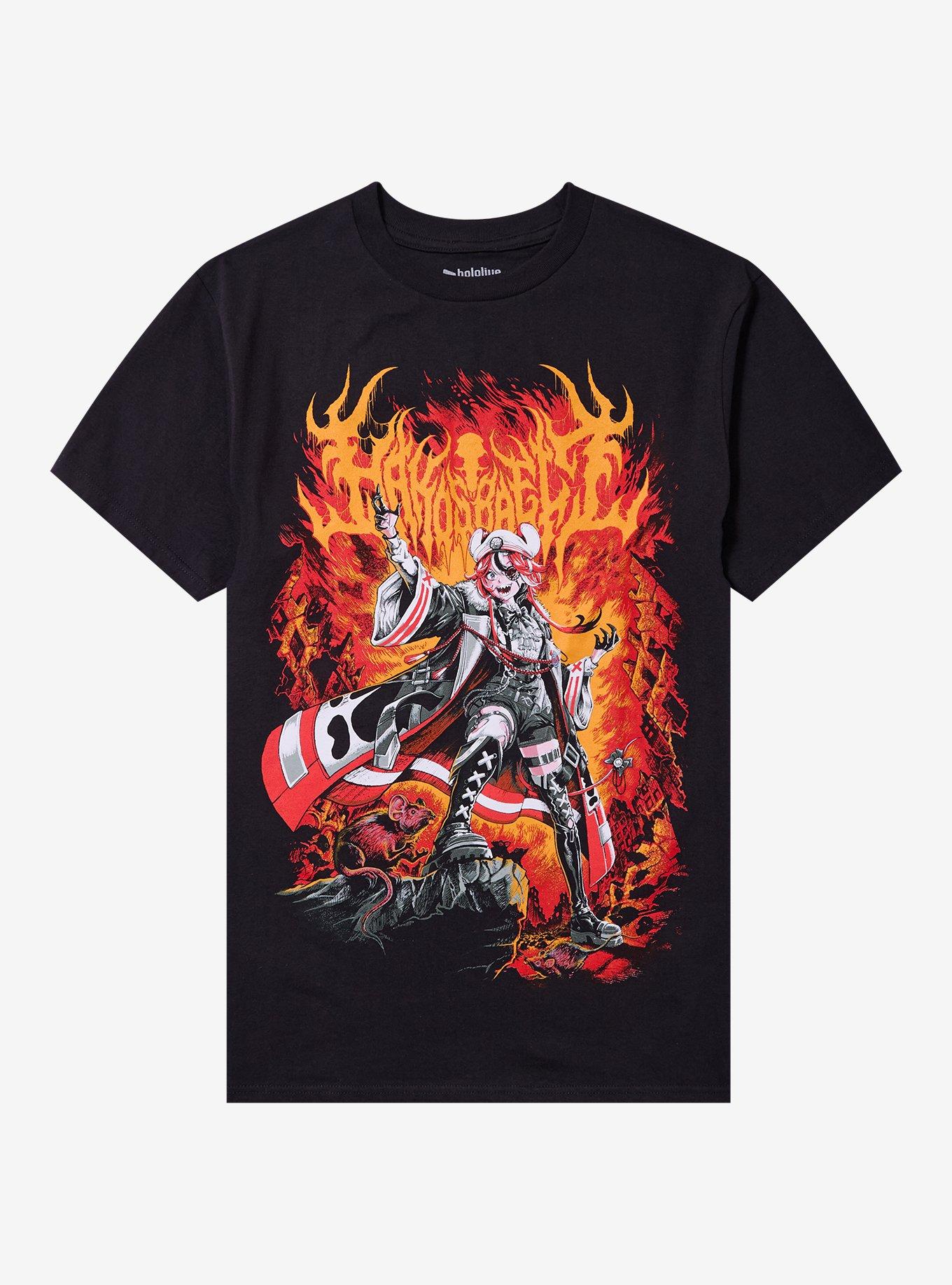 Ghost X Ghost Hakos Baelz Metalcropolis T-Shirt, , hi-res
