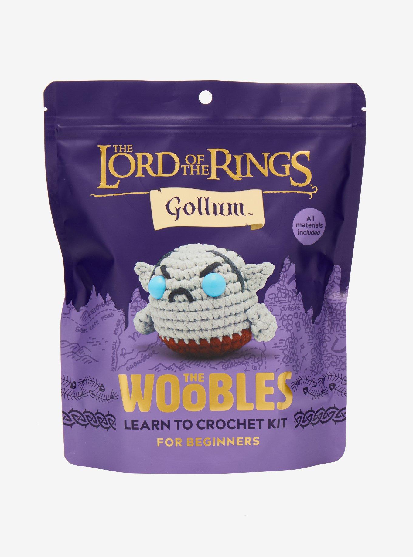 The Woobles The Lord of the Rings Gollum Beginner Crochet Kit, , hi-res