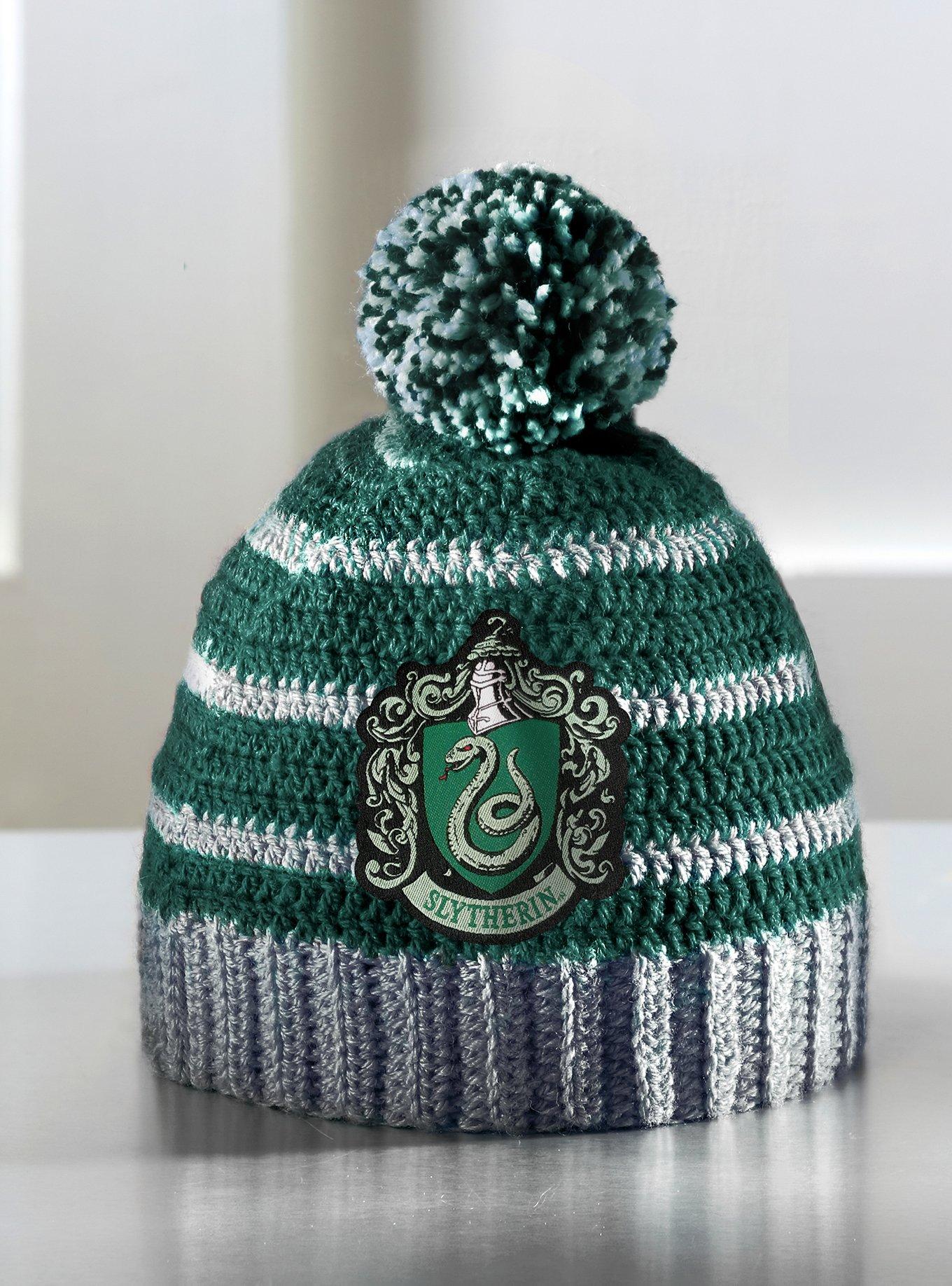 Harry Potter Slytherin Bobble Hat Crochet Kit, , hi-res