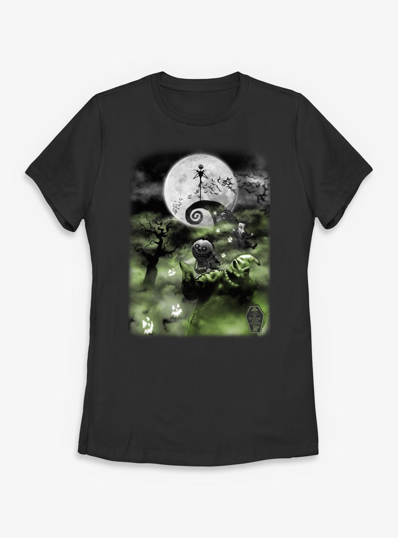 Disney The Nightmare Before Christmas Scary Night Womens T-Shirt, , hi-res
