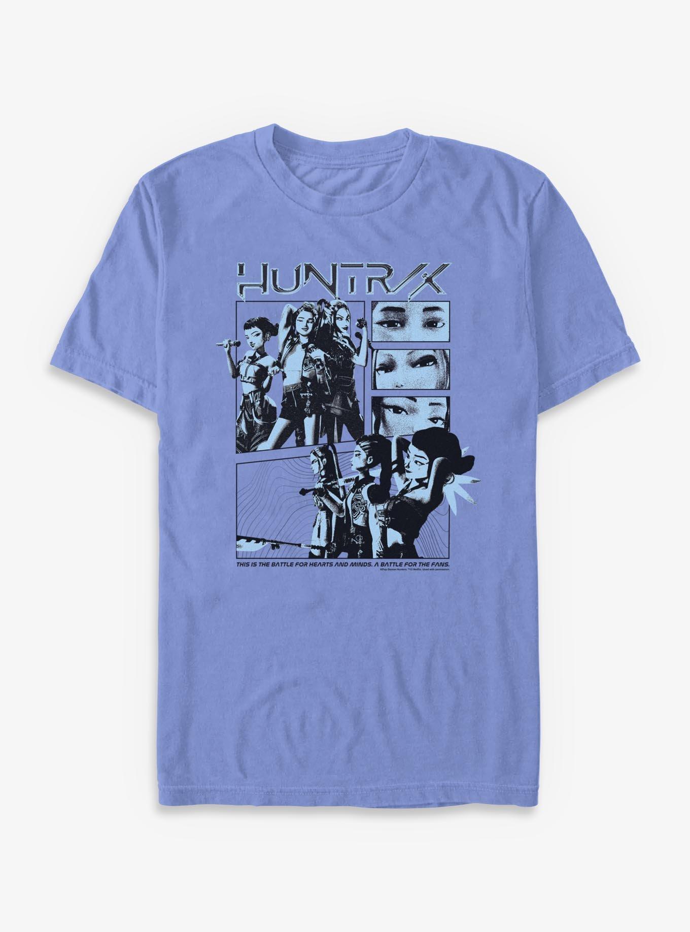 KPop Demon Hunters Huntrix A Battle For The Fans Garment Dye T-Shirt, , hi-res