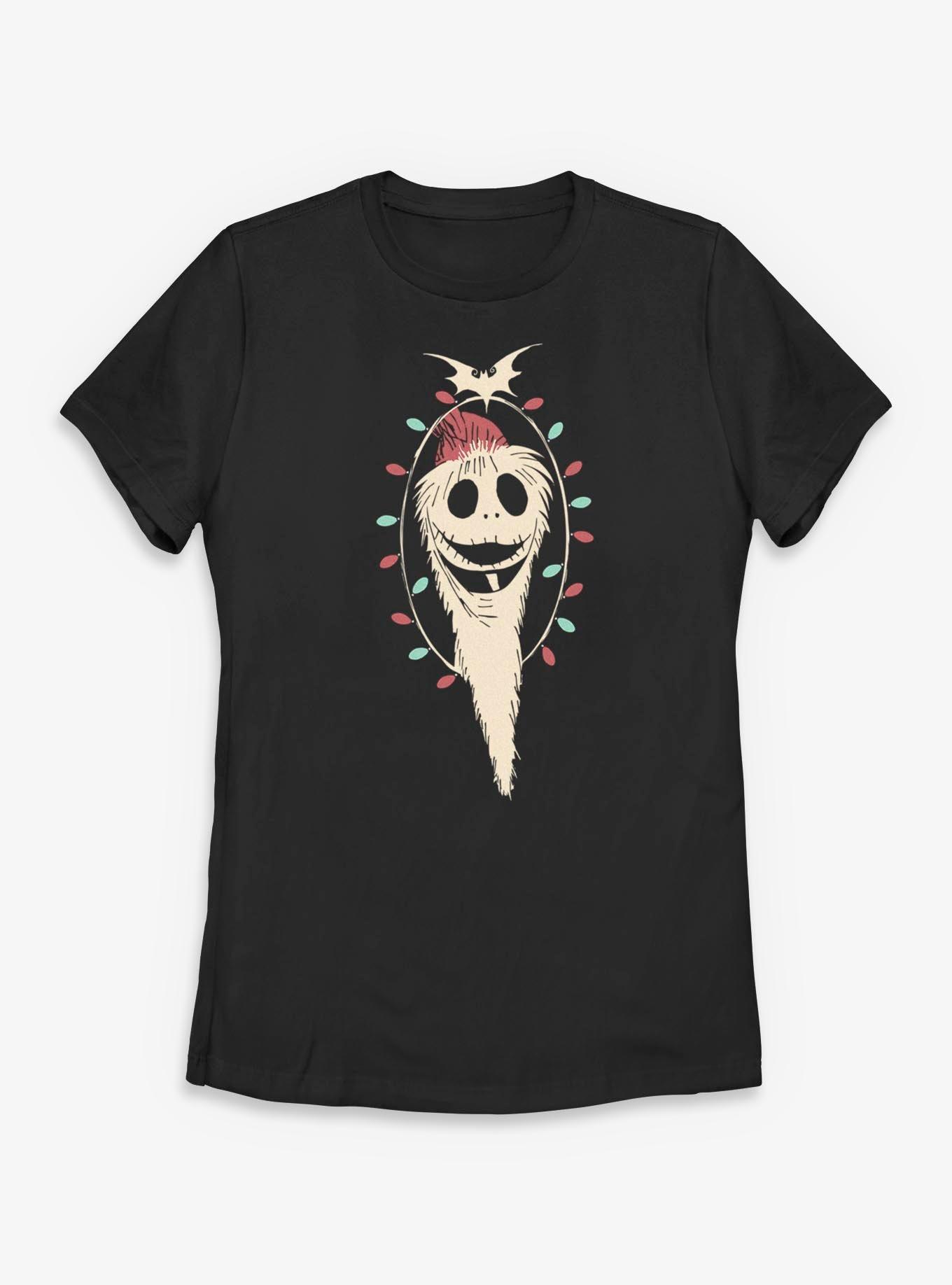 Disney The Nightmare Before Christmas Santa Jack Lights Womens T-Shirt, , hi-res