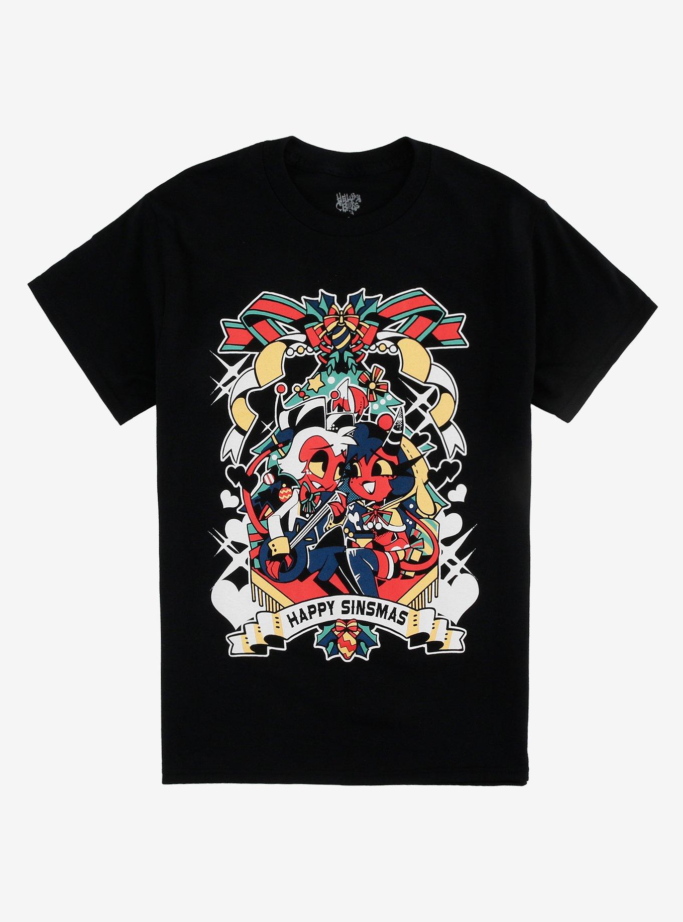 Helluva Boss Sinsmas Millie & Moxxie T-Shirt, , hi-res