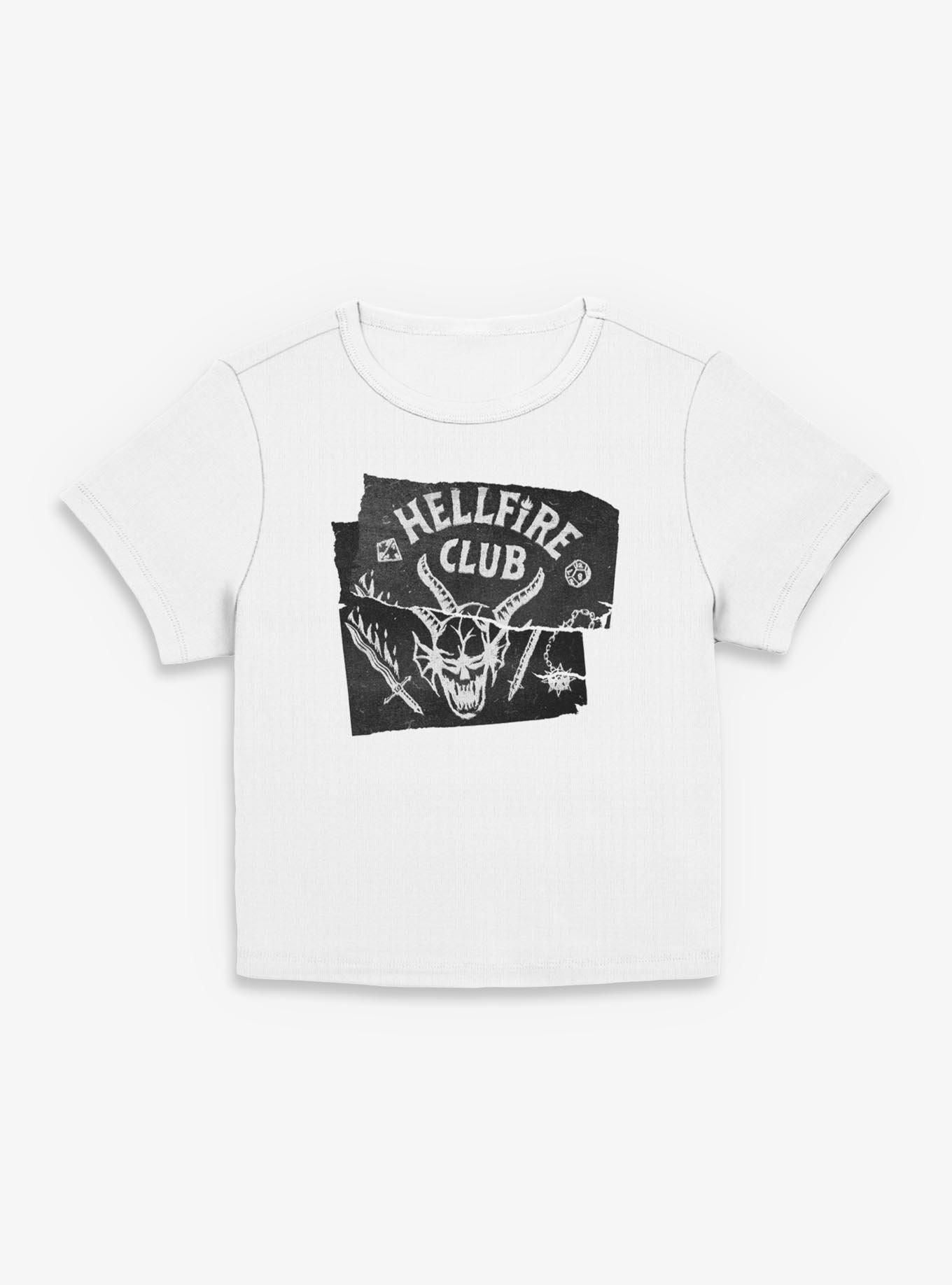 Stranger Things Hellfire Club Torn Flyer Girls Baby T-Shirt, , hi-res
