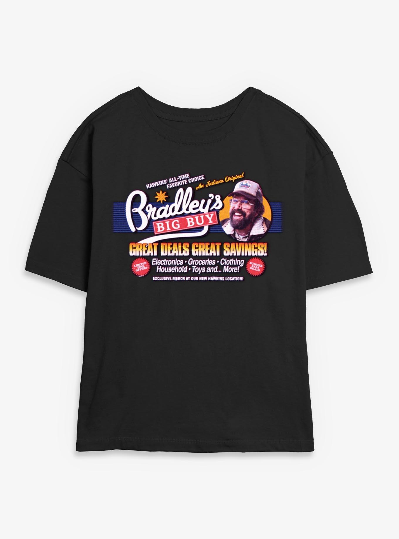 Stranger Things Bradley's Great Deals Girls Skimmer T-Shirt, , hi-res