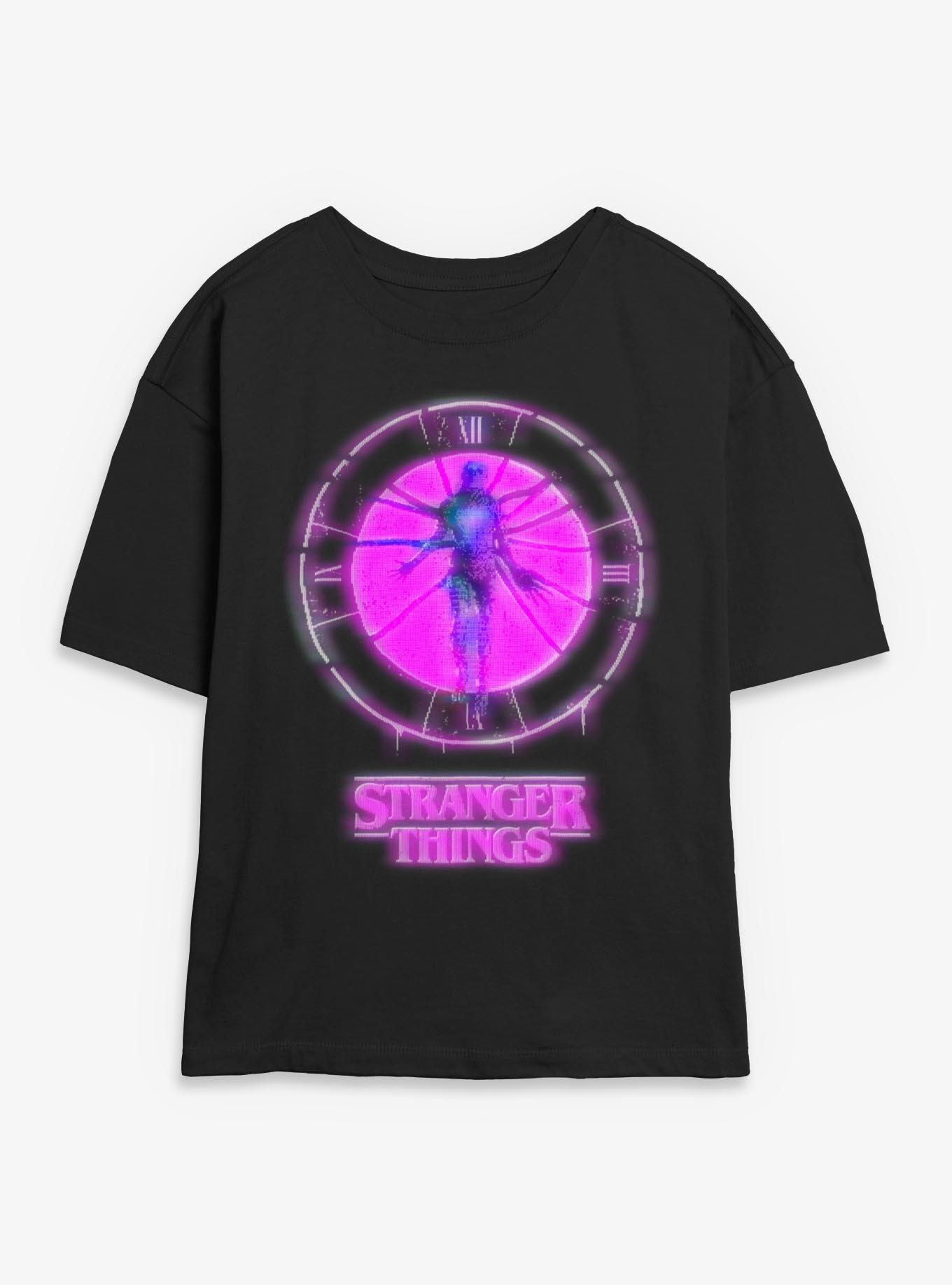 Stranger Things Vecna Pink Neon Girls Skimmer T-Shirt, , hi-res