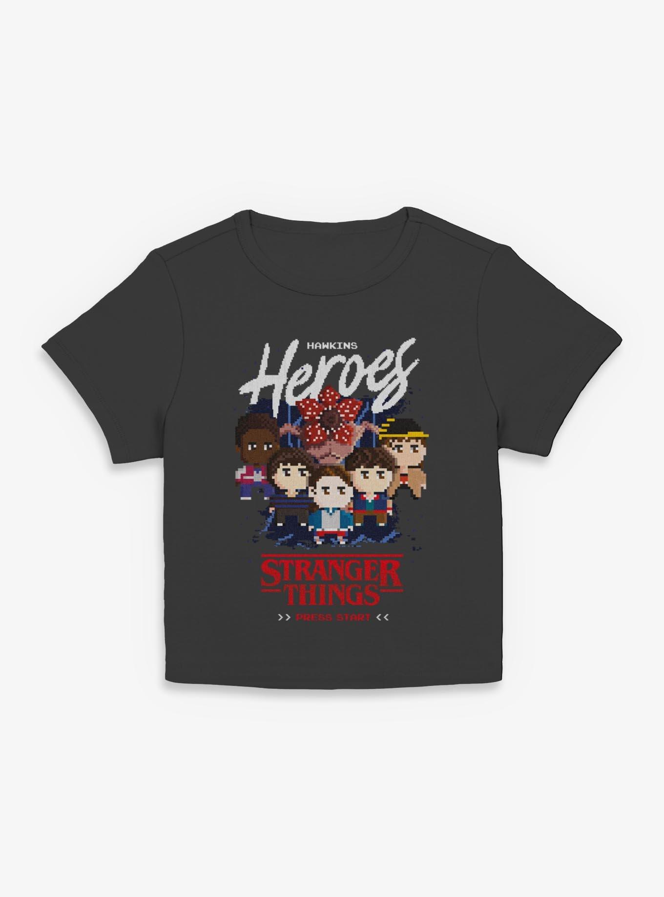Stranger Things Hawkins Heroes Girls Baby T-Shirt, , hi-res
