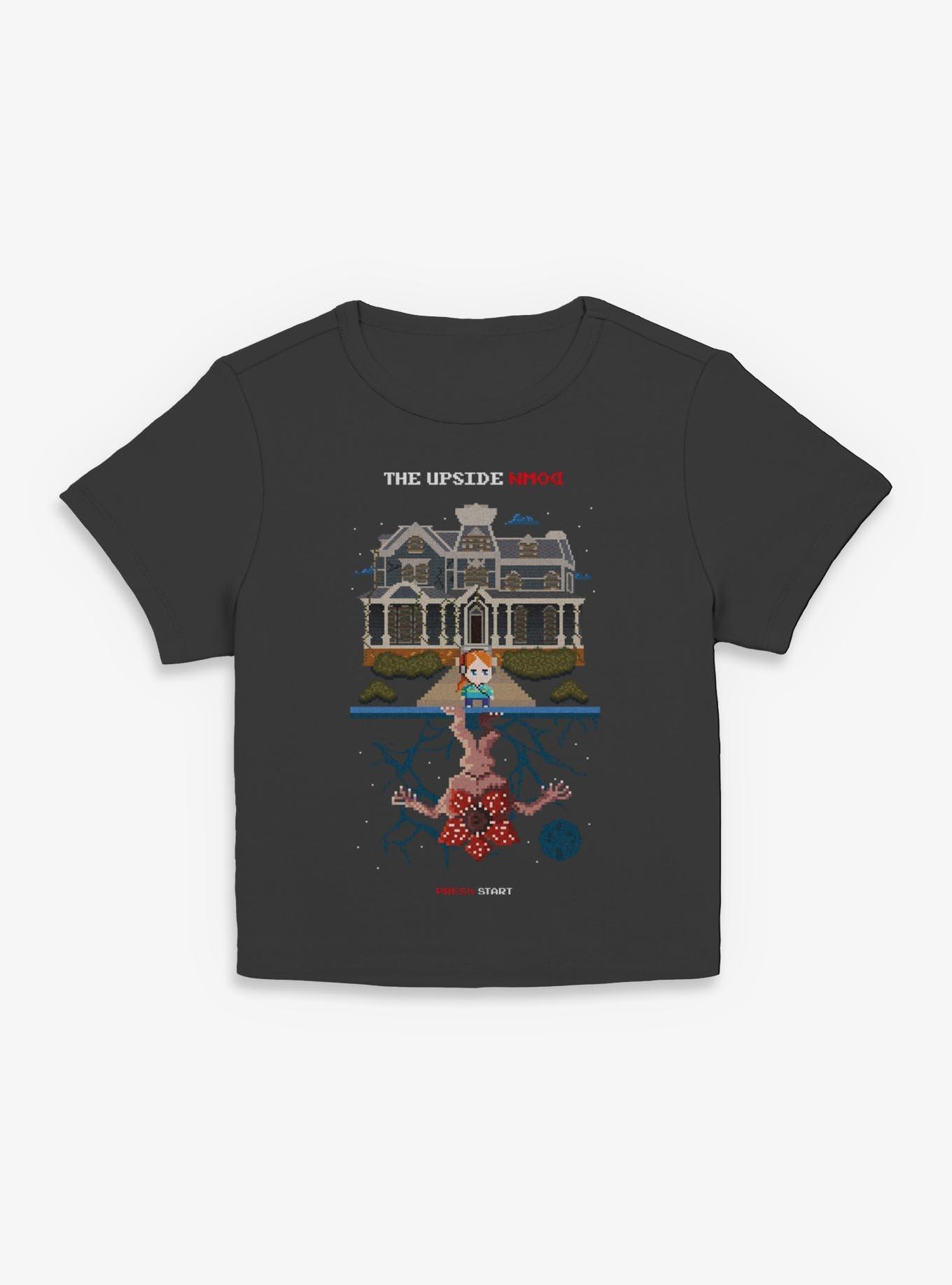Stranger Things 8-Bit Max Vs Demogorgon Girls Baby T-Shirt, , hi-res