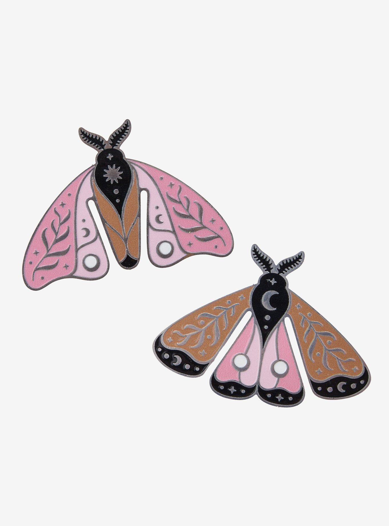 Moth Metal Bookmark Set, , hi-res